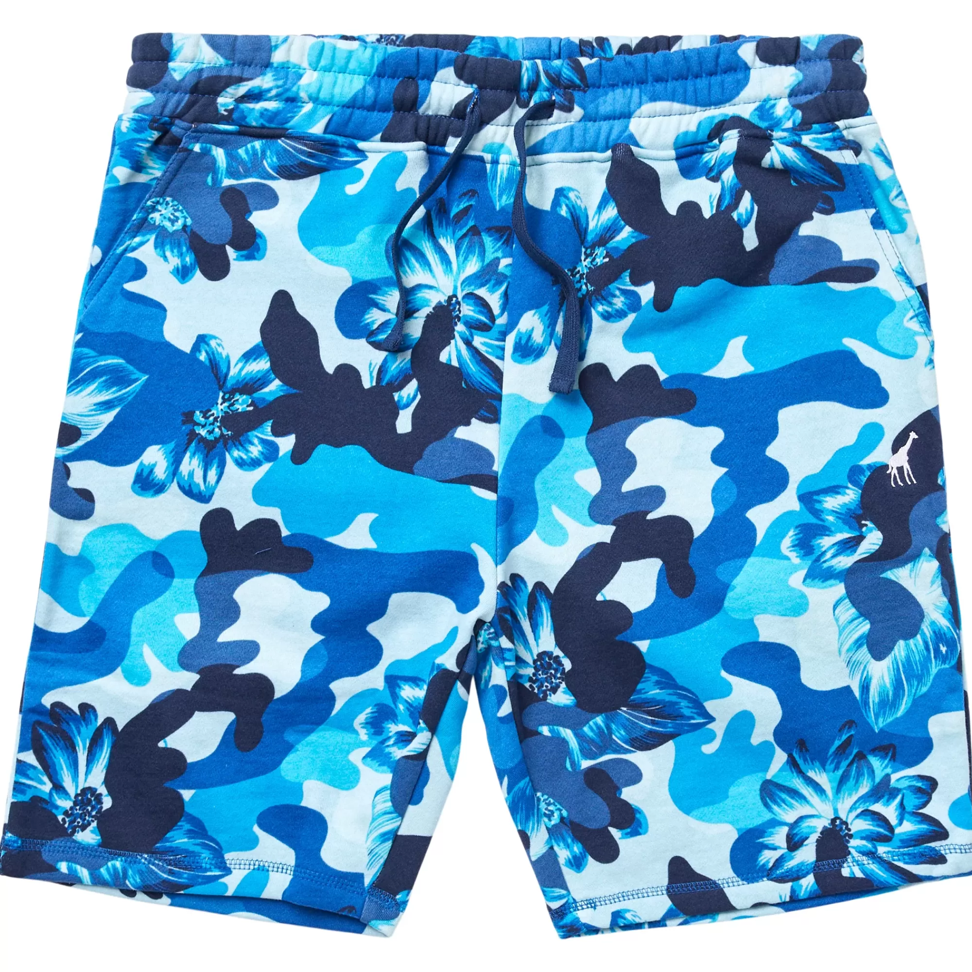 Shorts-LRG 47 Camo Tribe Sweatshorts Navy Camo