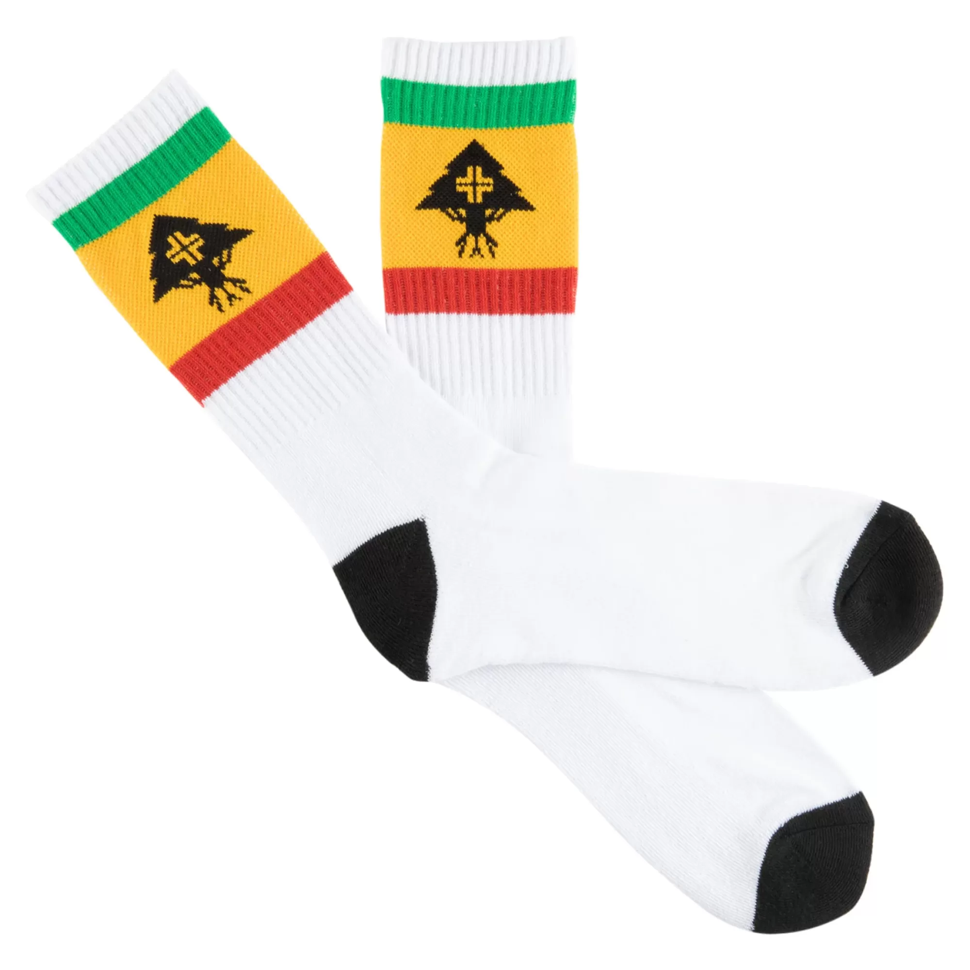 LRG All Trees Stripe Crew Socks>Men Socks