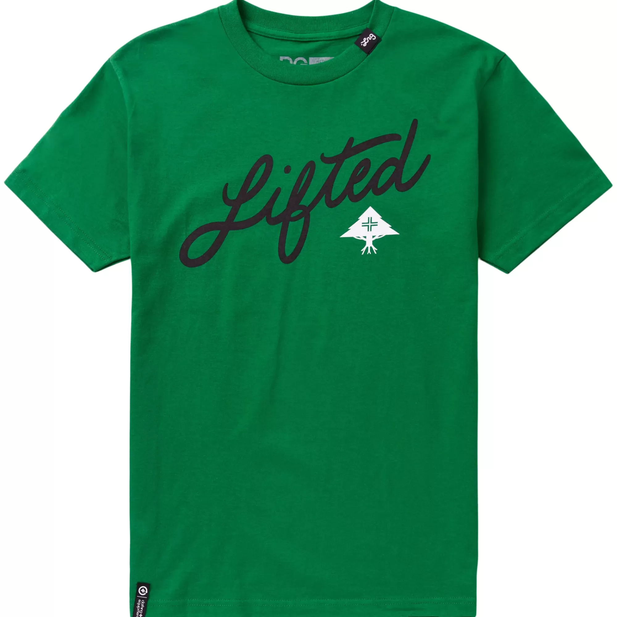 LRG Angled Script Tee>Men Tees