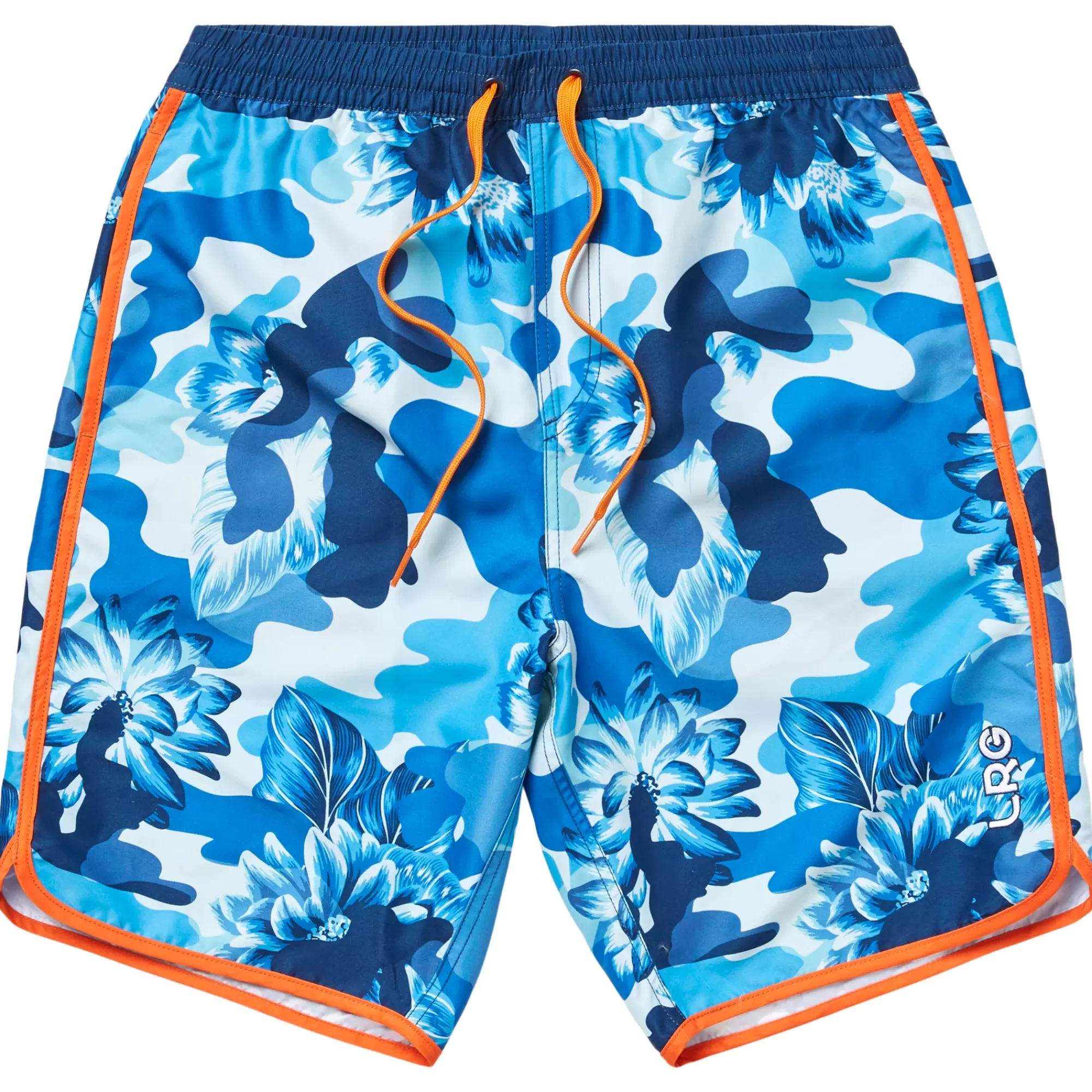 Shorts-LRG Camo Tribe Hybrid Tech Shorts Blue Camo