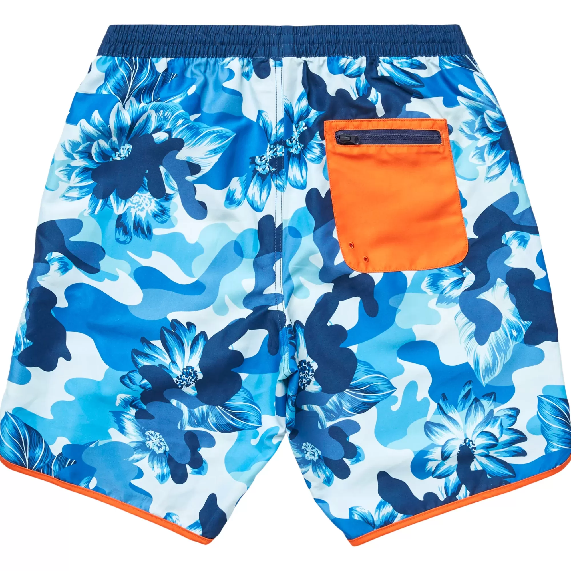 Shorts-LRG Camo Tribe Hybrid Tech Shorts Blue Camo