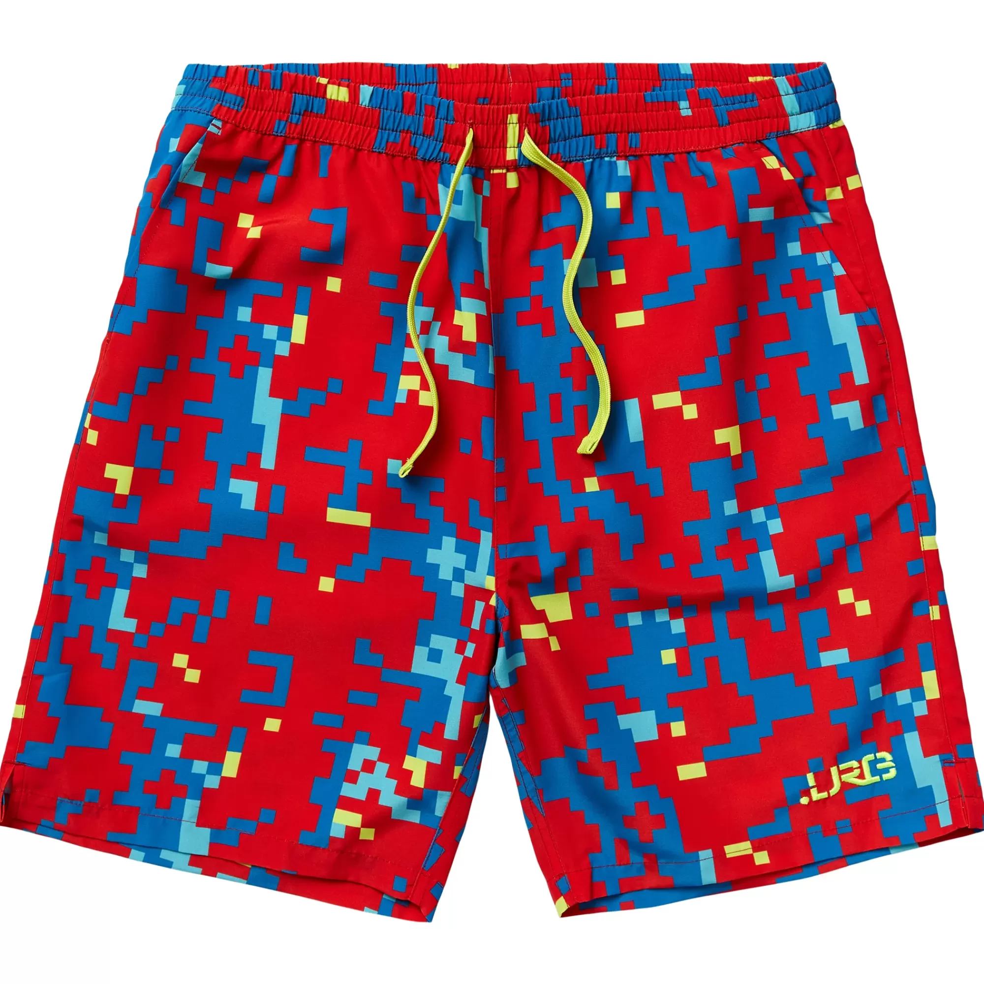 Shorts-LRG Digi Glitch Shorts Red