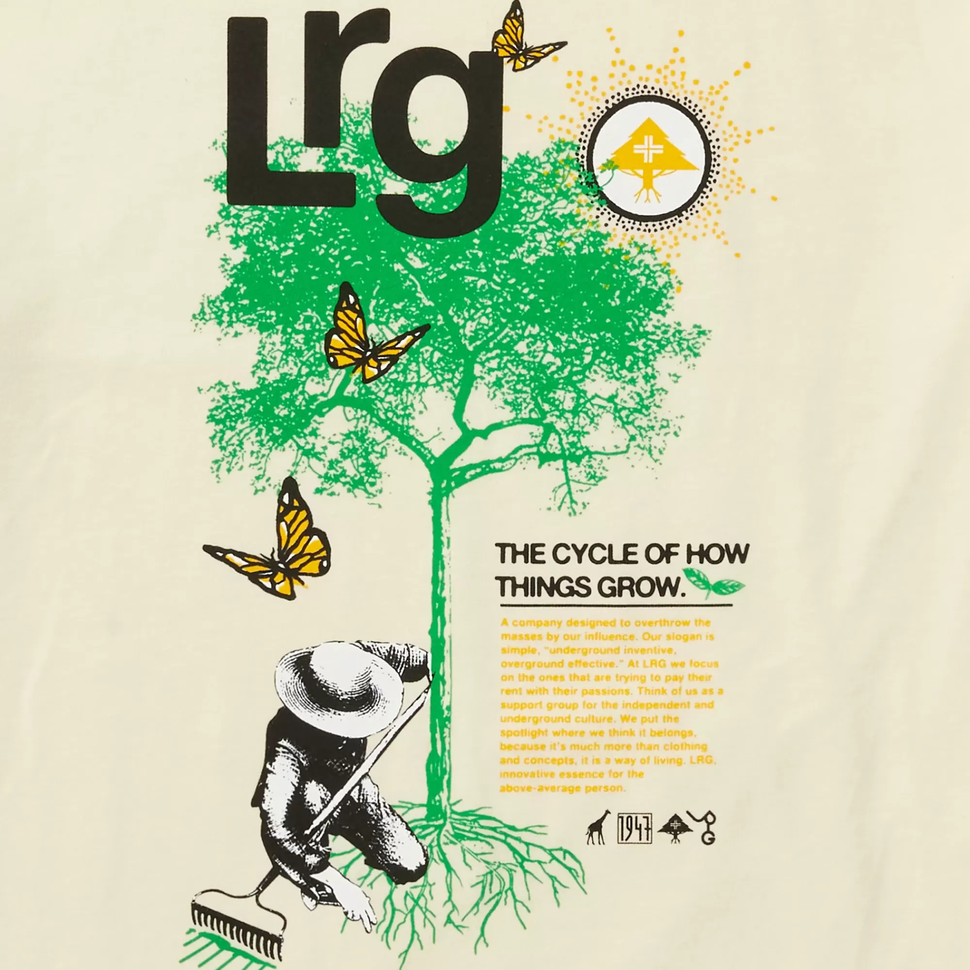 LRG Eco Reason For Trees Tee>Men Tees