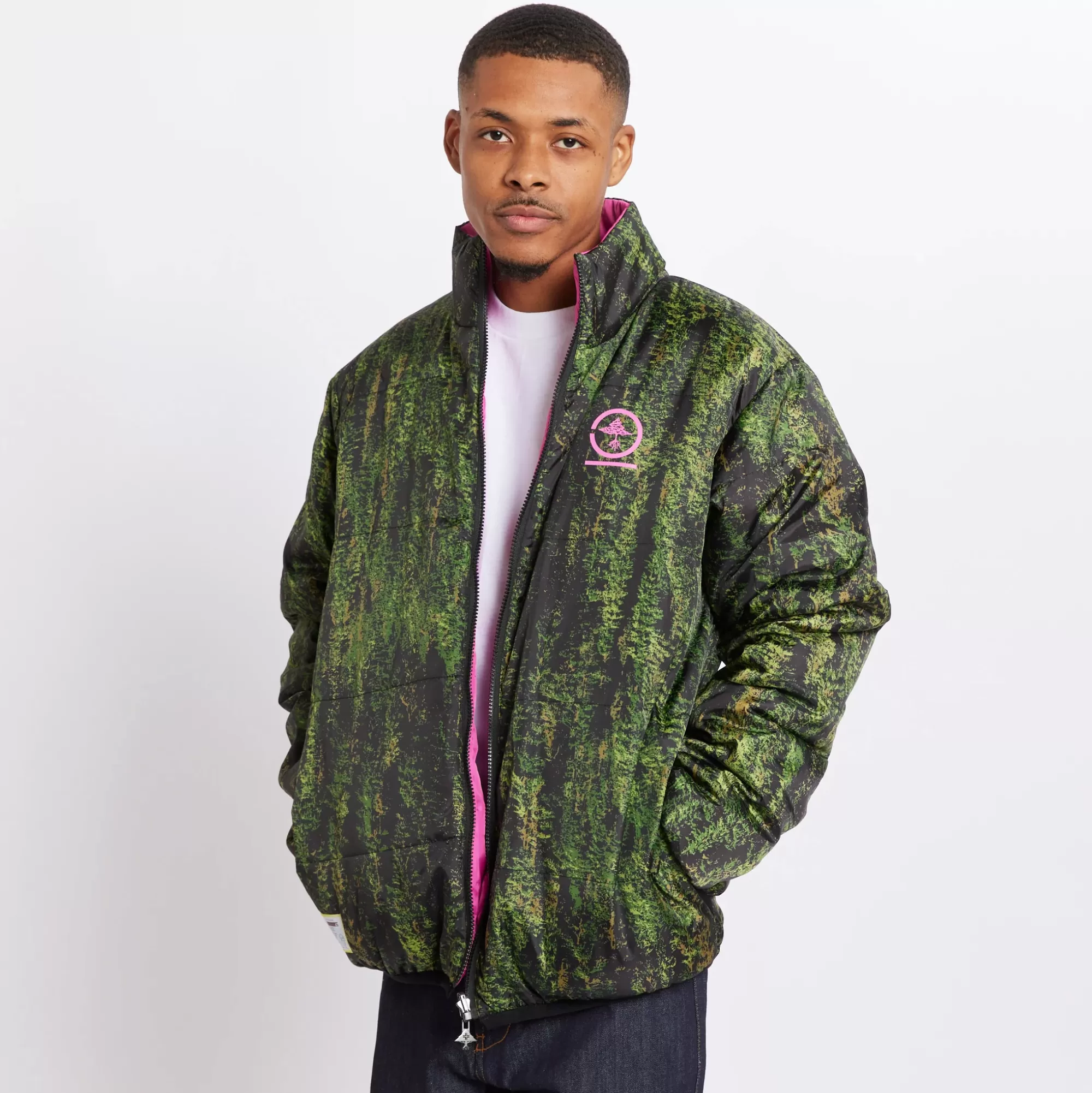 Outerwear-LRG Er Tomorrow Reversible Jacket Green