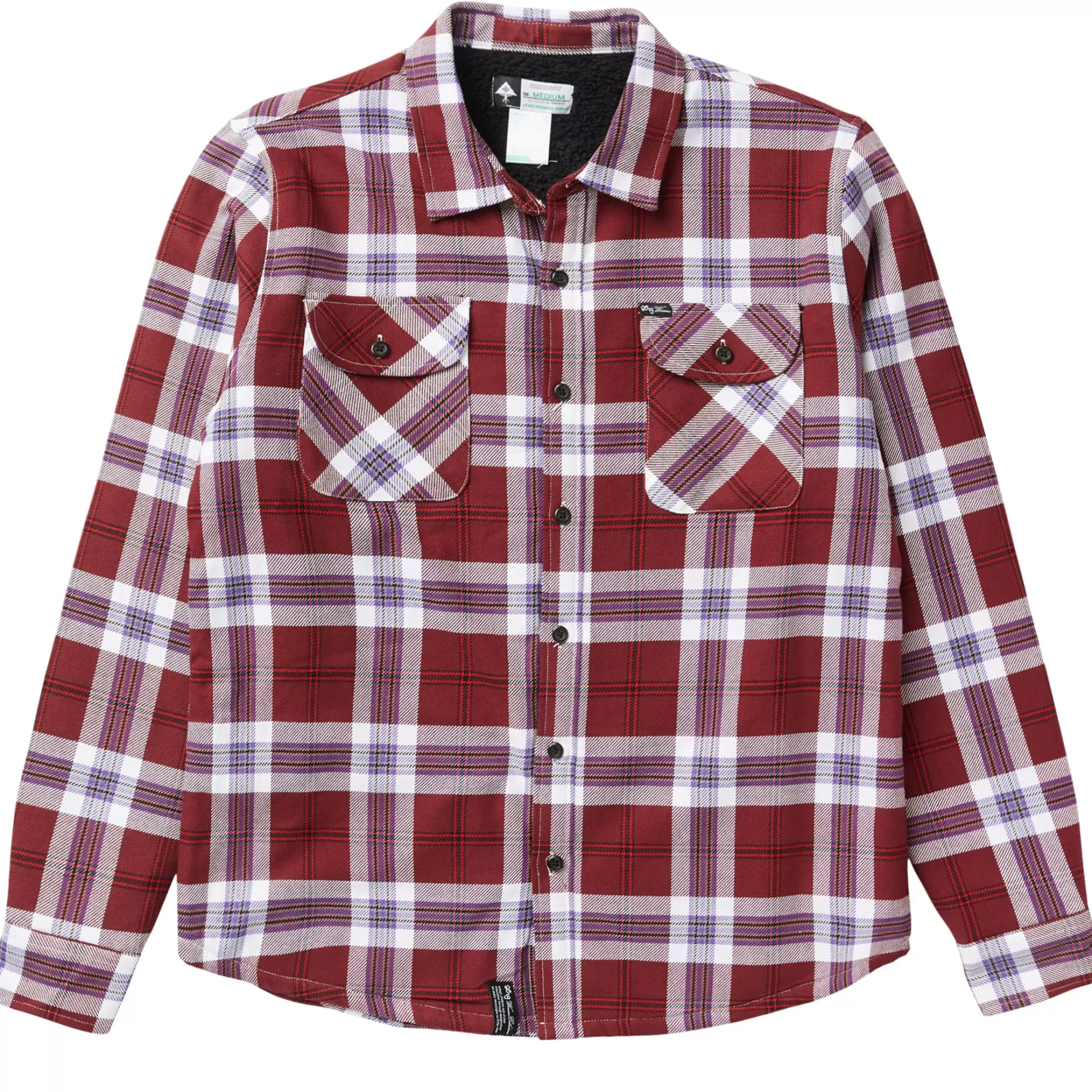 LRG Faction Sherpa Lined Flannel>Men Outerwear