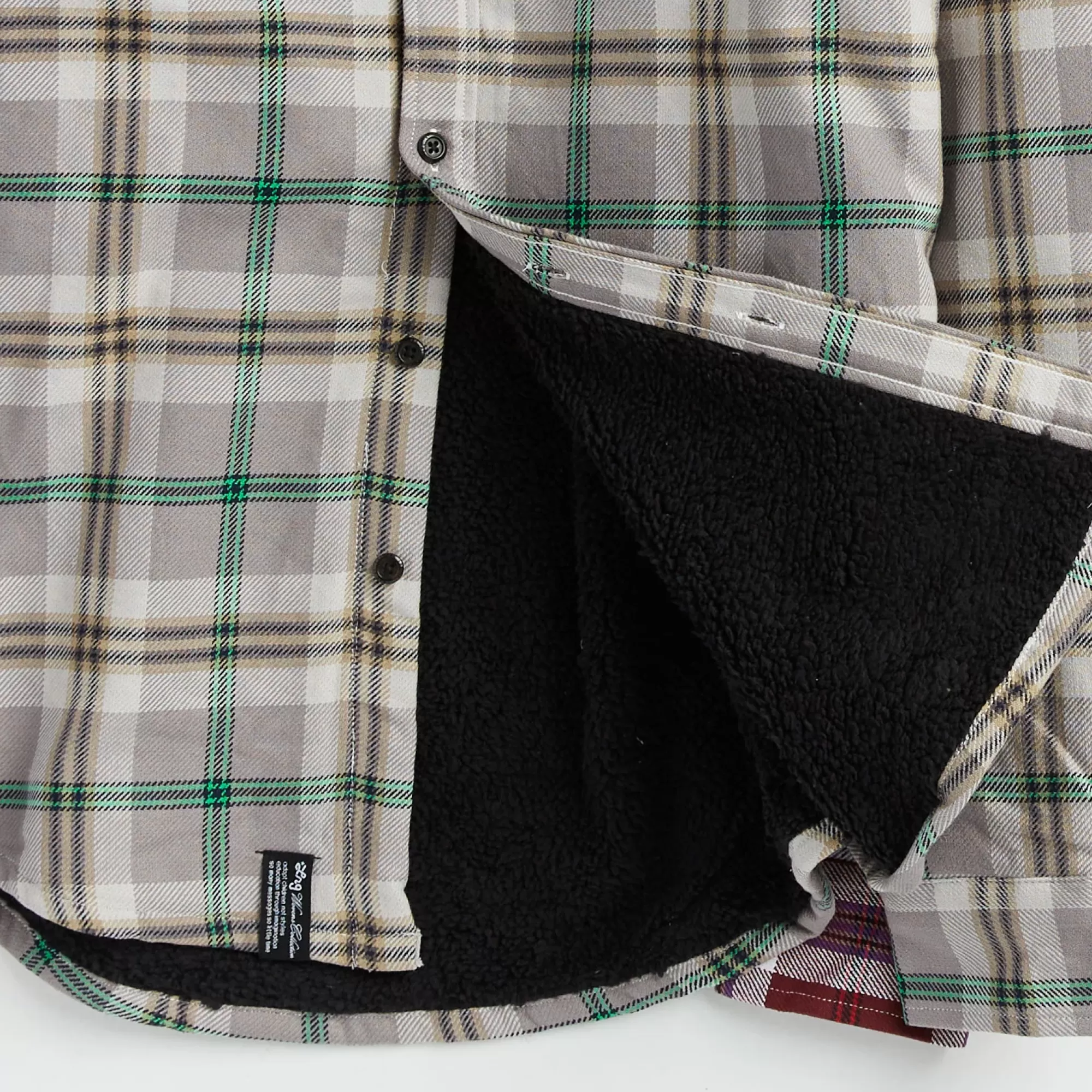 LRG Faction Sherpa Lined Flannel>Men Outerwear