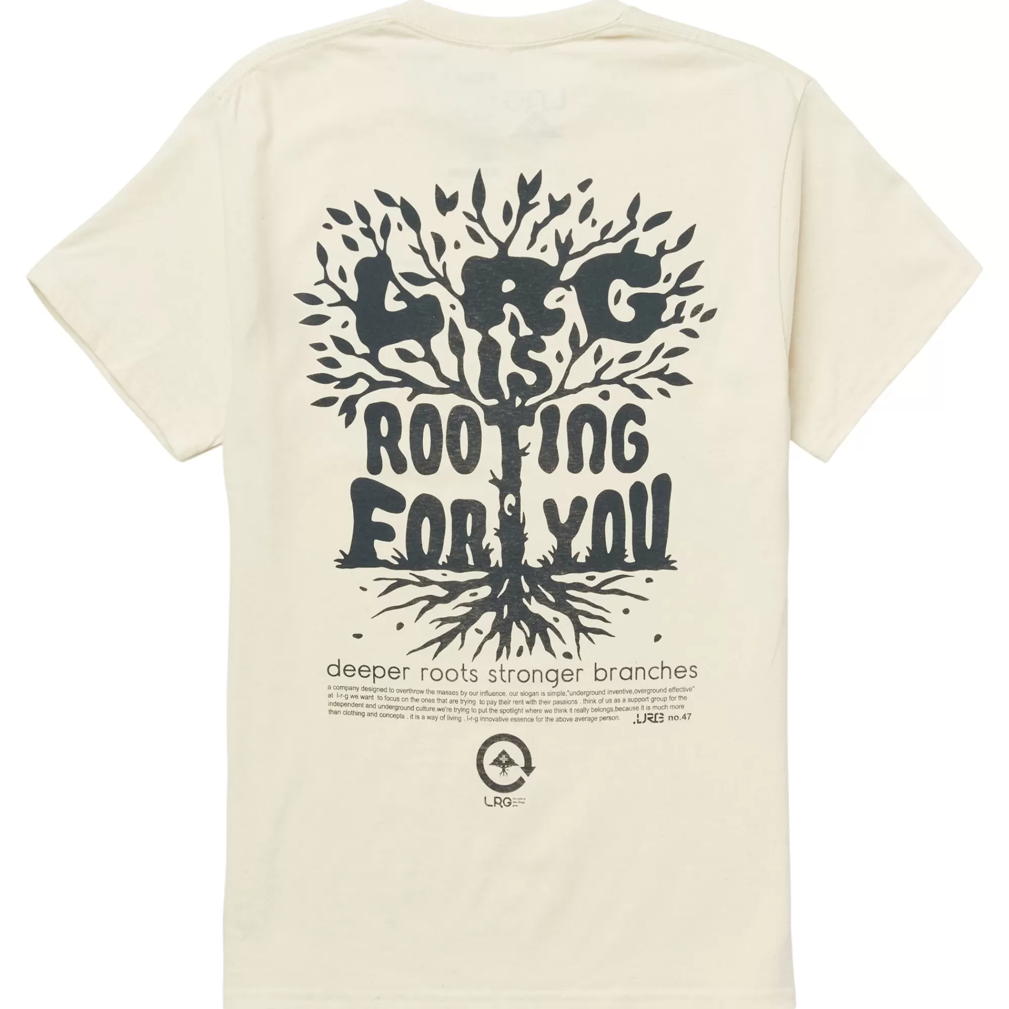 LRG Forever Rooting For You Tee>Men Tees