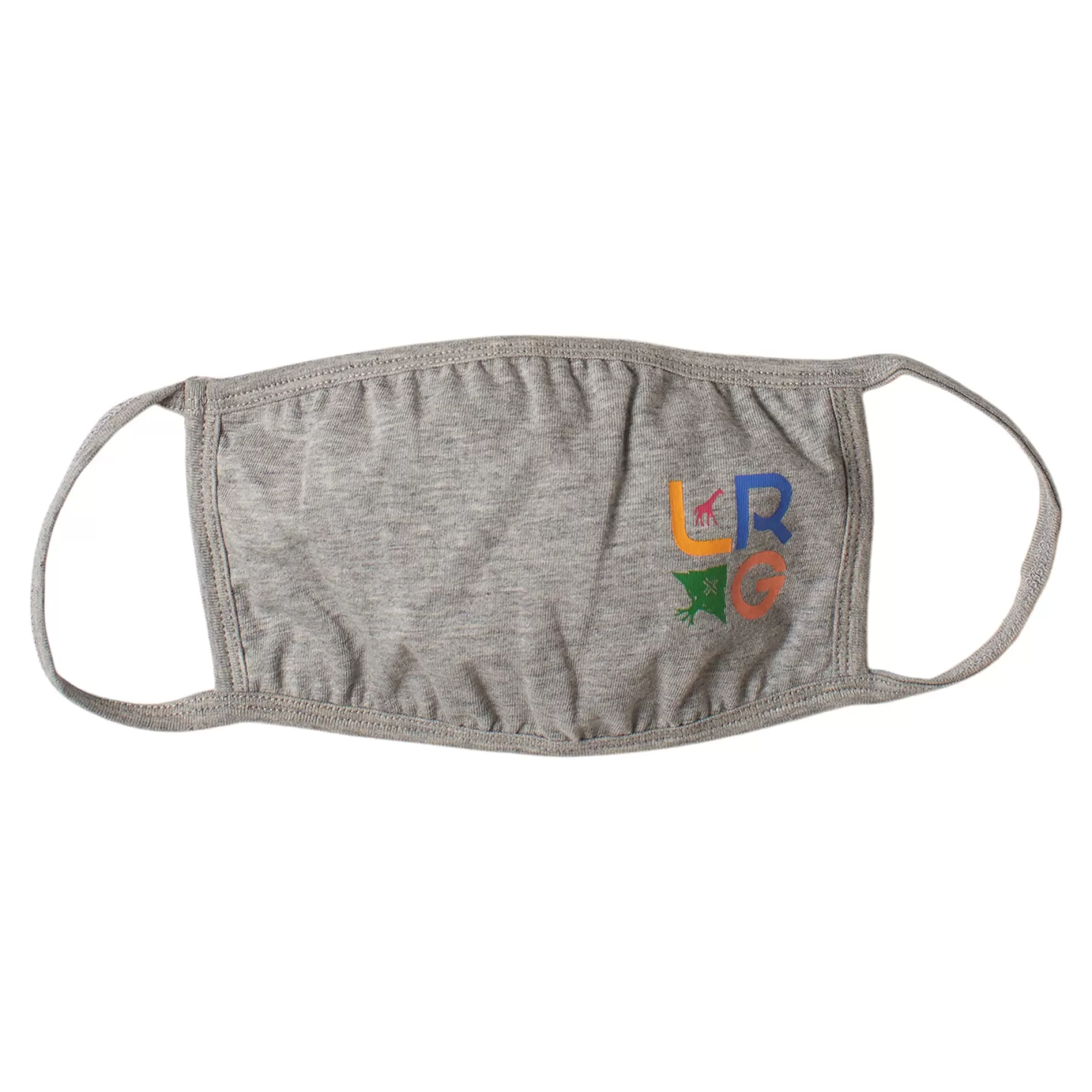 Masks-LRG Icon Face Mask Grey Heather