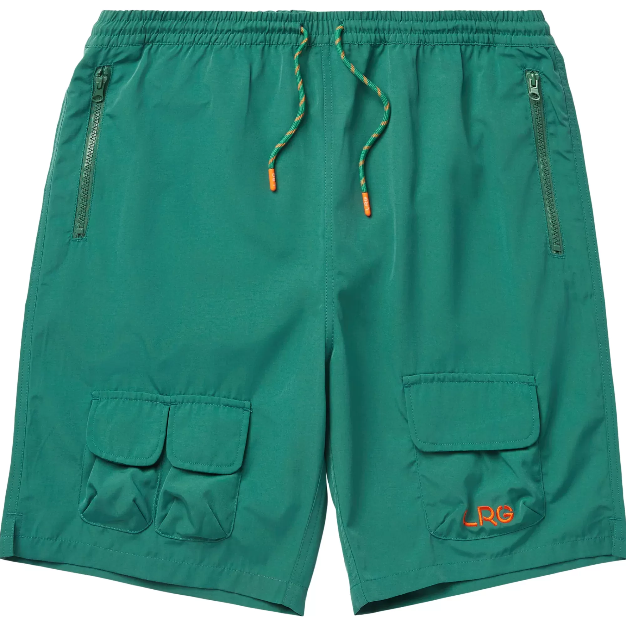 Shorts-LRG Leader Nylon Shorts Green