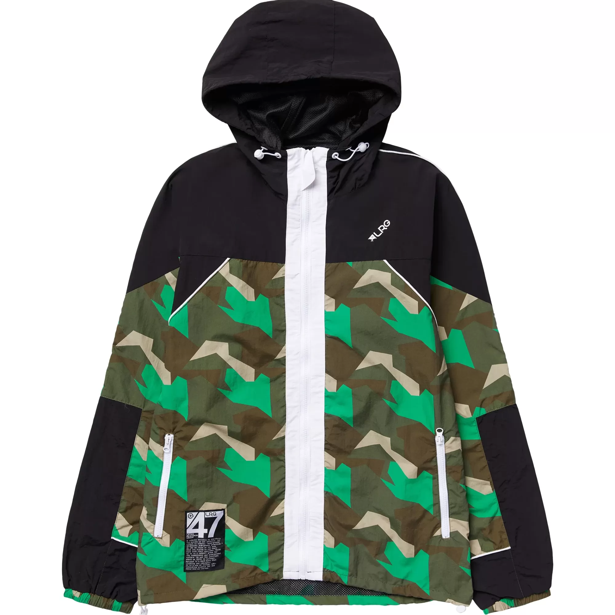 LRG Lifted Geo Windbreaker Jacket>Men Outerwear