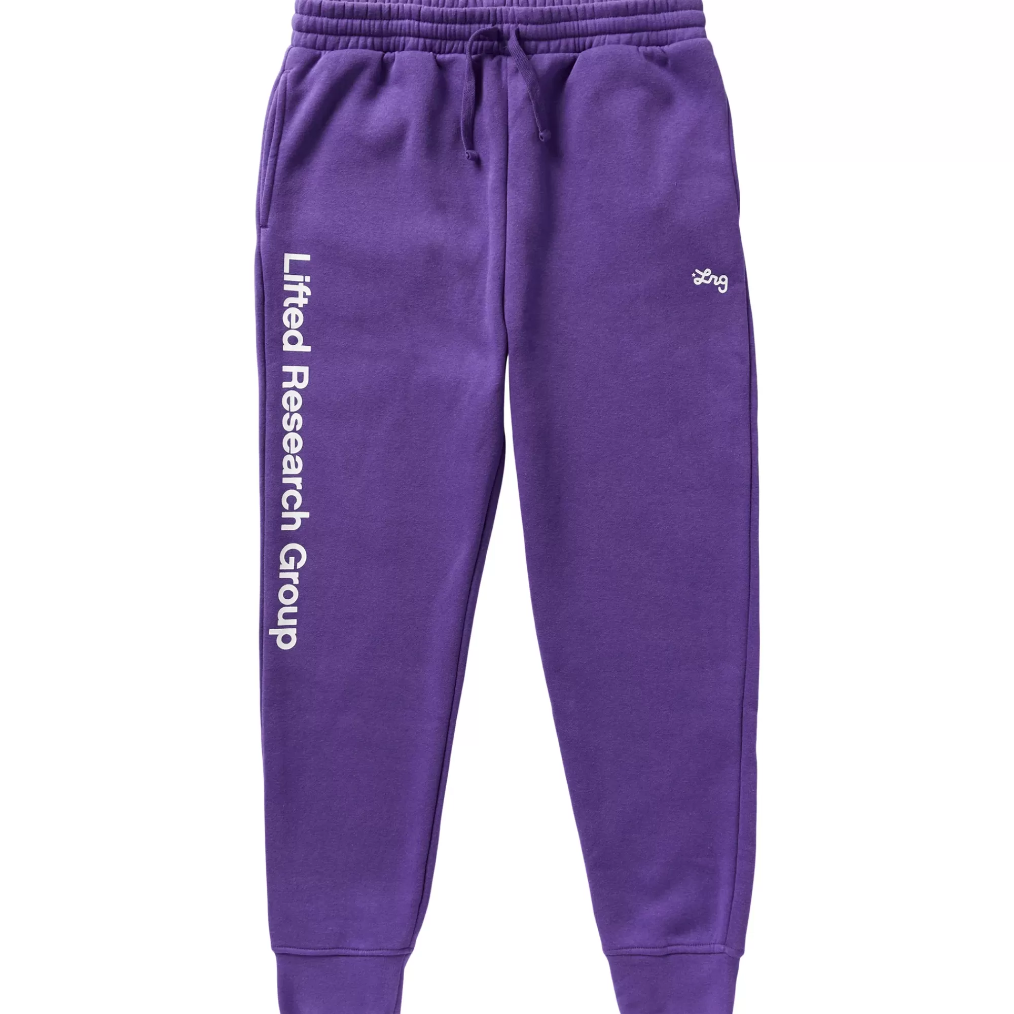 Pants-LRG Lifted Script Jogger Sweatpants Purple