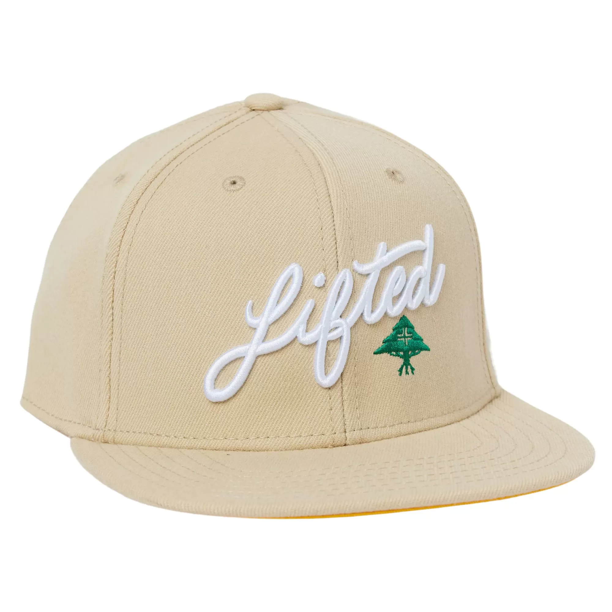 Hats-LRG Lifted Snapback Hat Tan