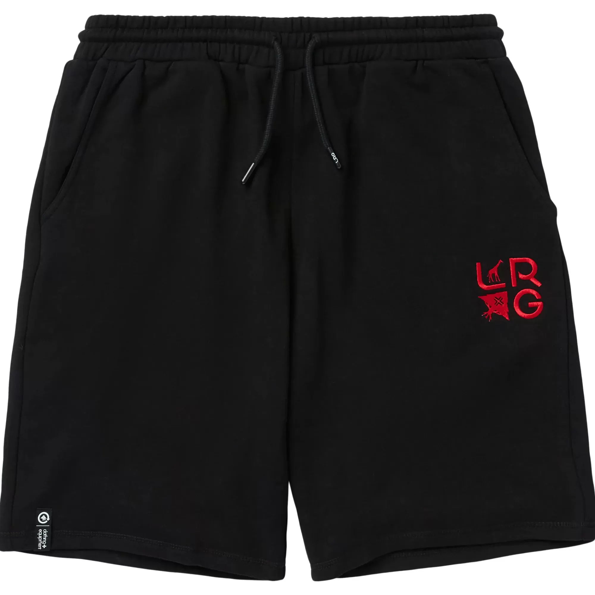 Shorts-LRG Logo Masters Fleece Short Black