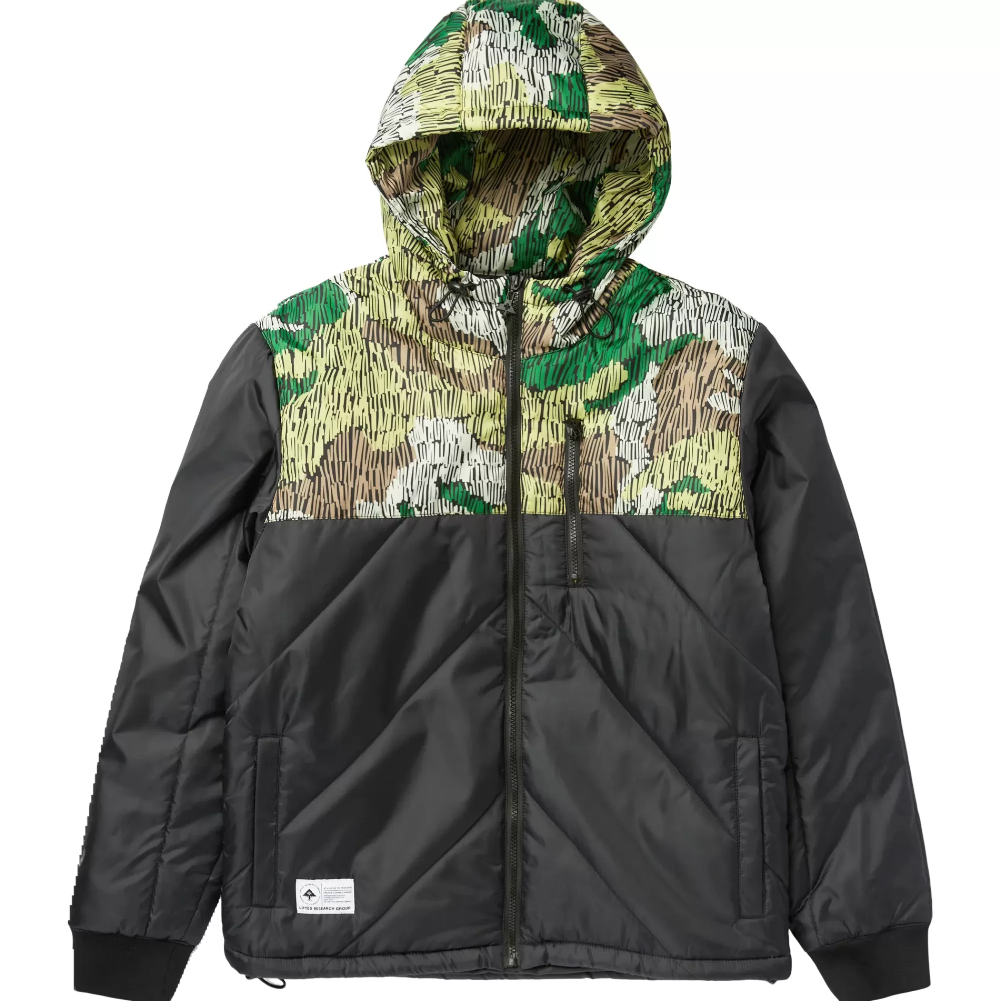 LRG Natural Scratch Camo Puff Jacket>Men Outerwear