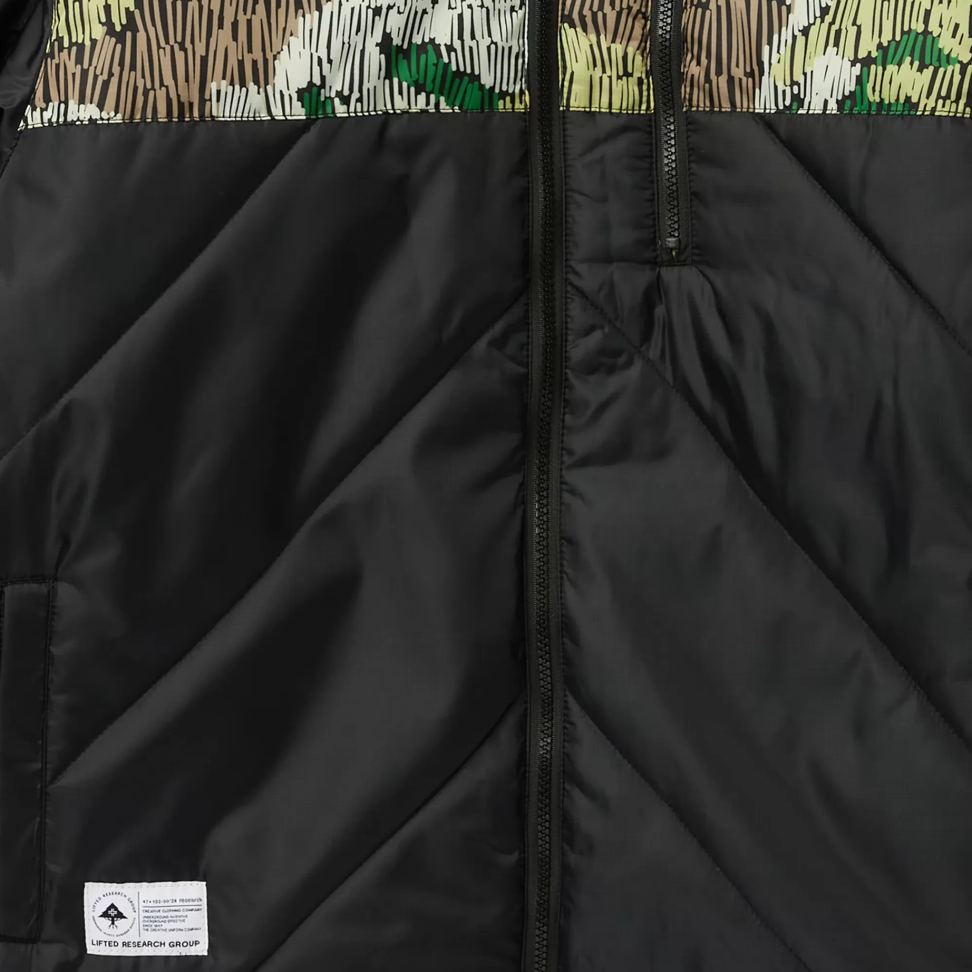 LRG Natural Scratch Camo Puff Jacket>Men Outerwear