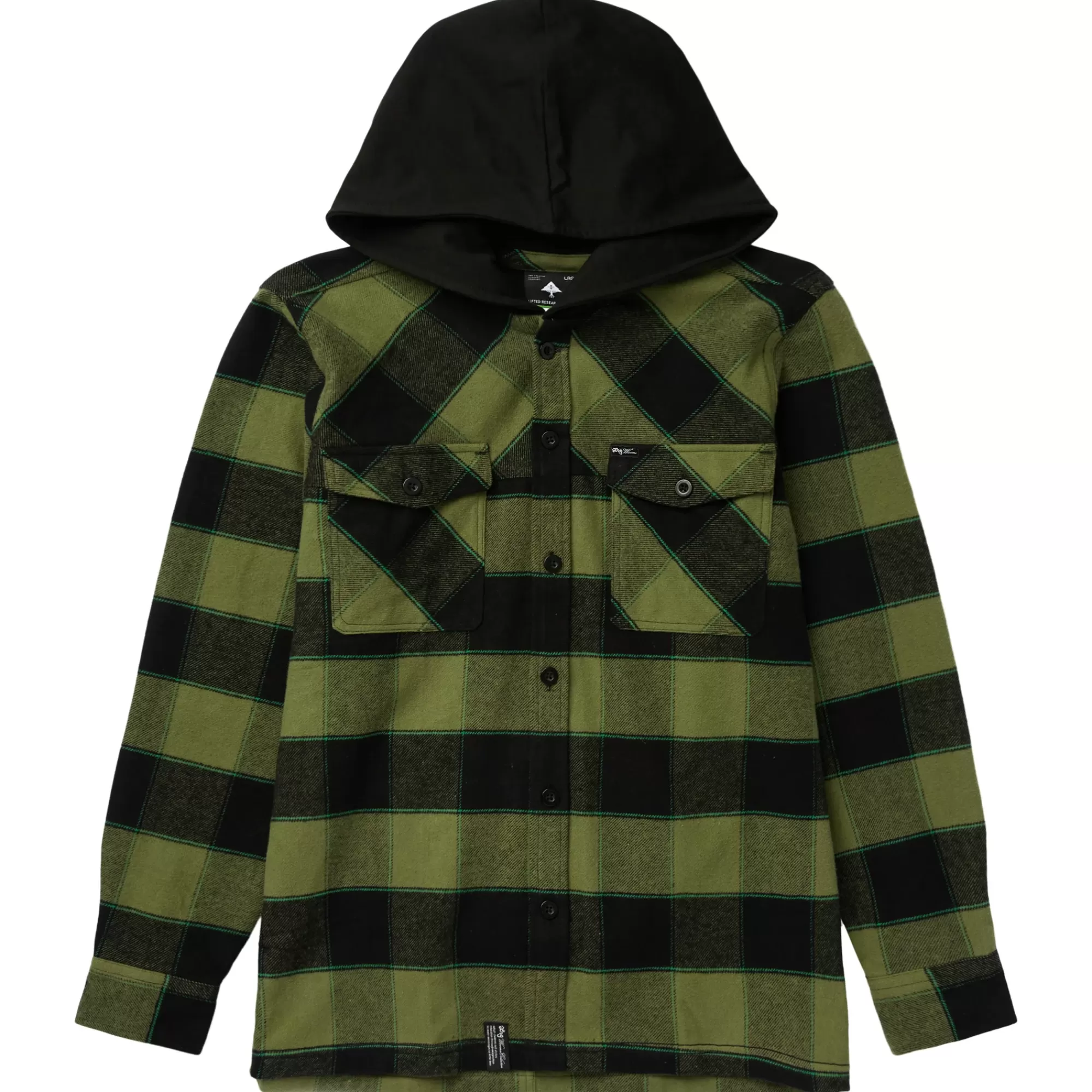 LRG Only One Buffalo Flannel Shirt>Men Tops