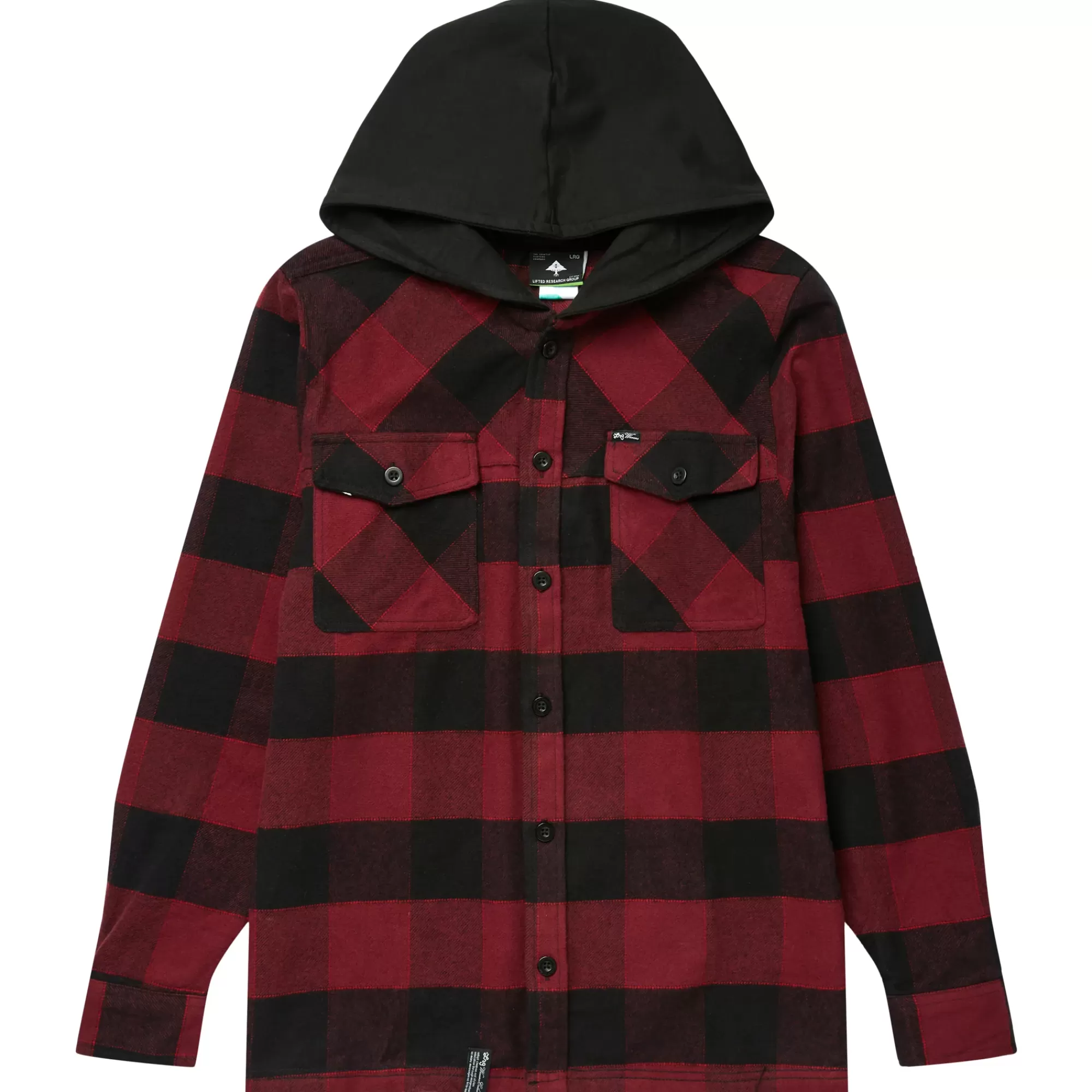 LRG Only One Buffalo Flannel Shirt>Men Tops