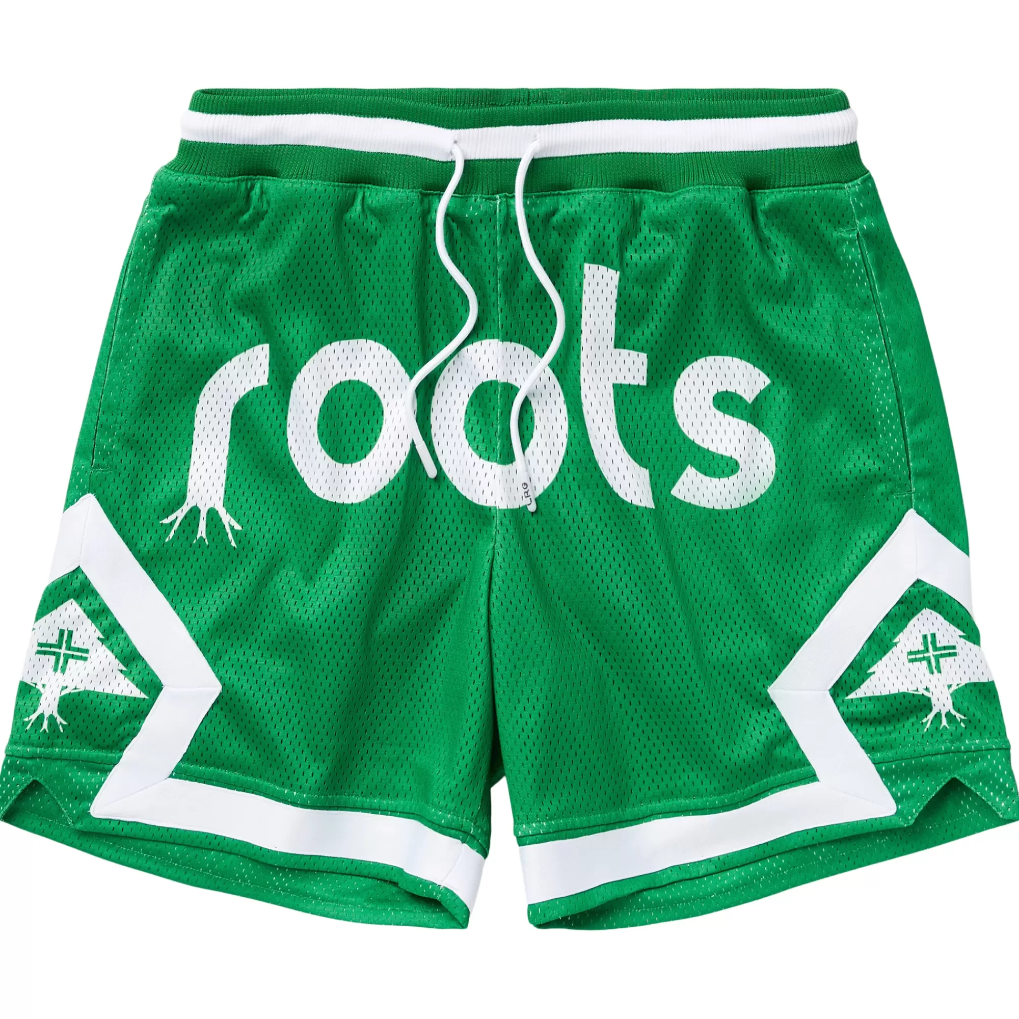 Shorts-LRG Original Roots Mesh Shorts Kelly Green