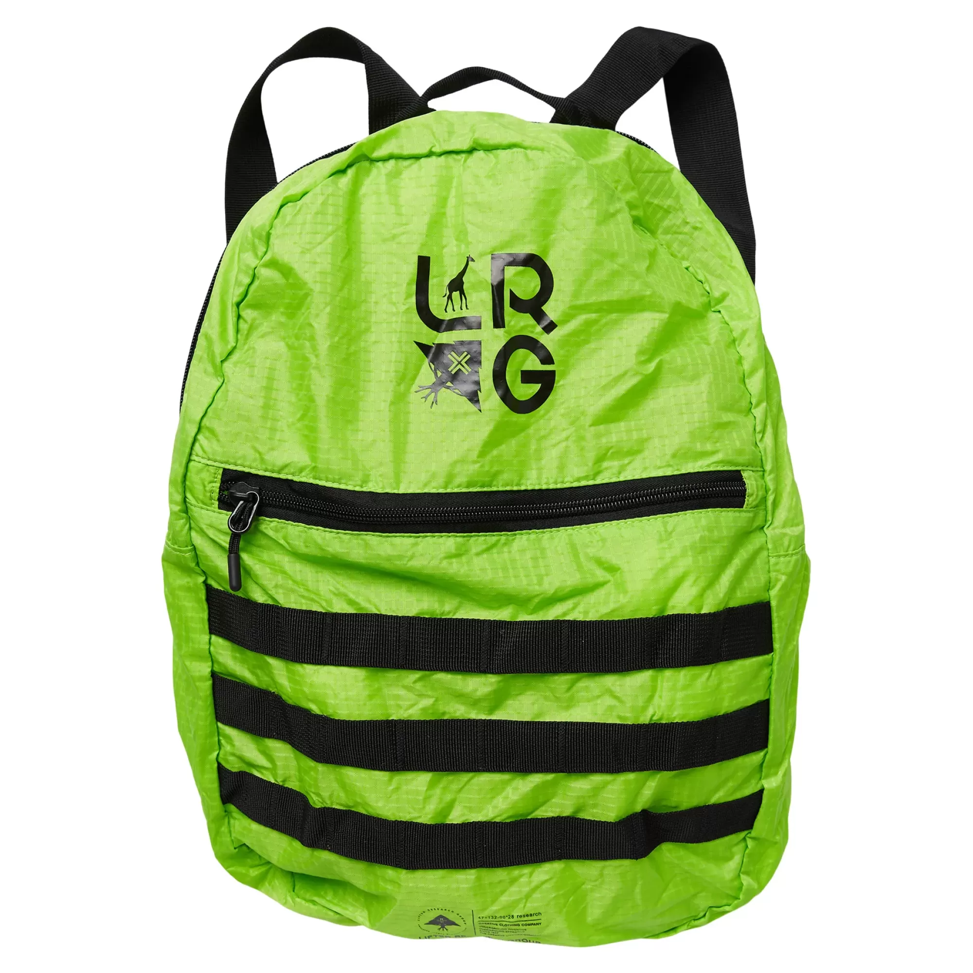 Bags-LRG Packable Backpack Neon Green