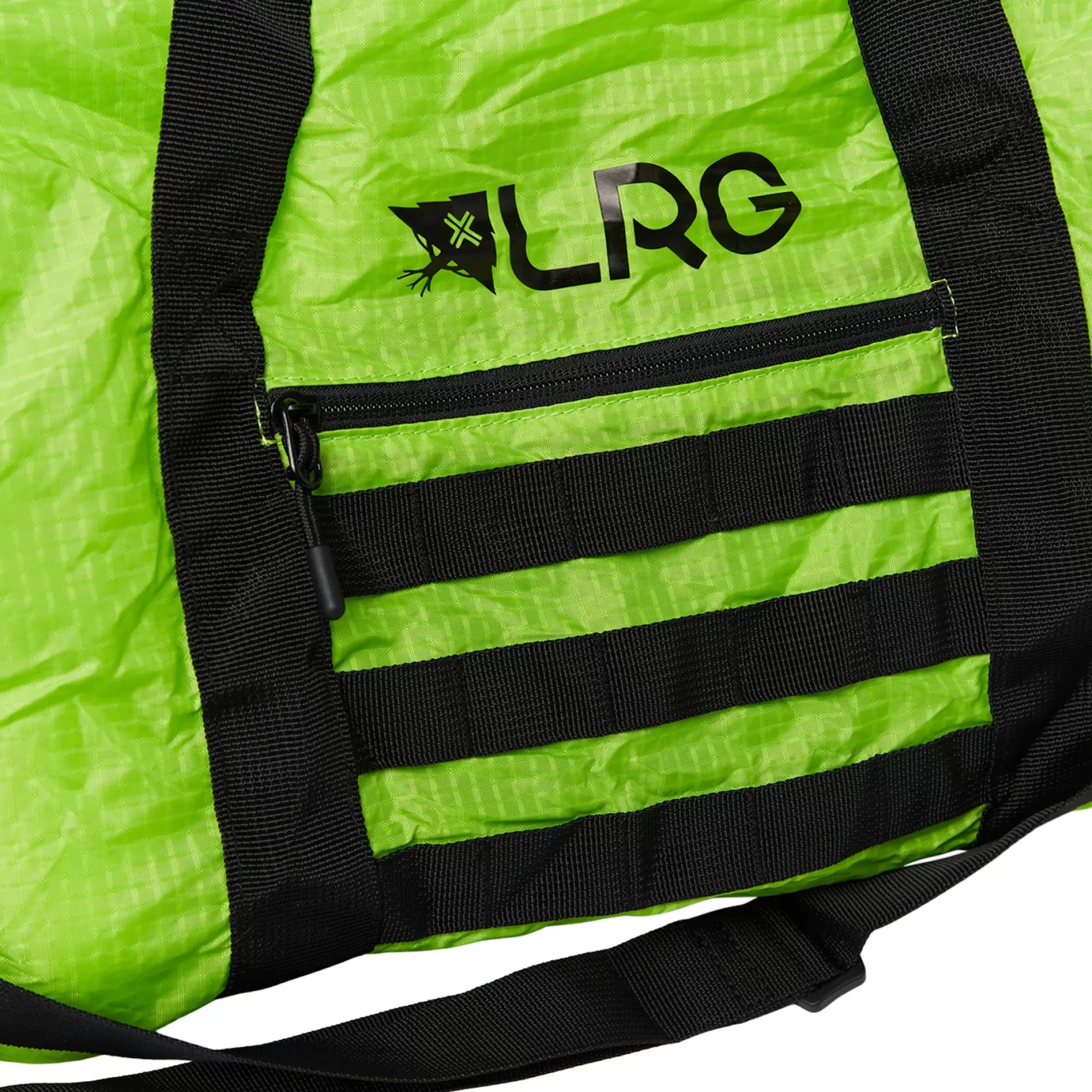 Bags-LRG Packable Duffel Neon Green