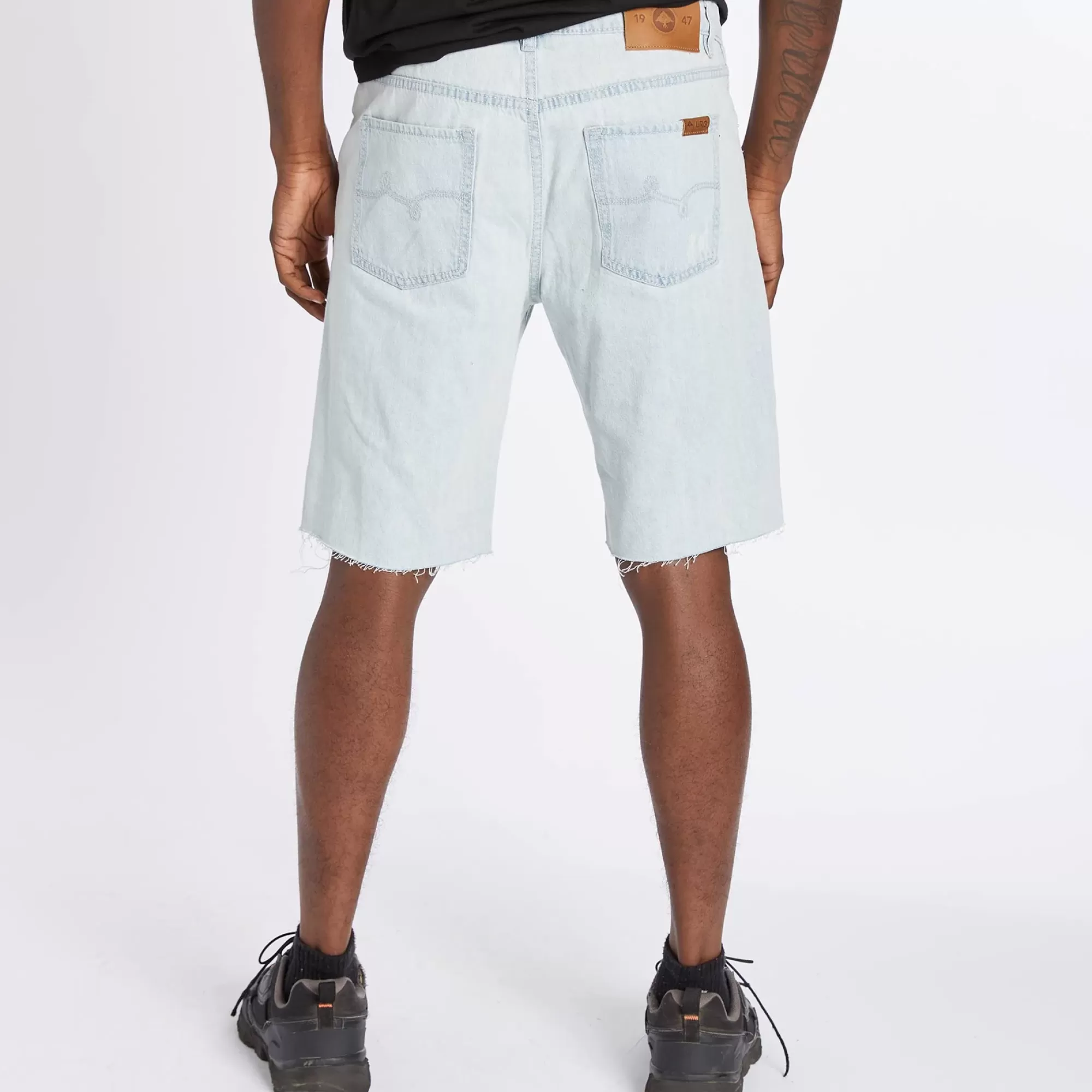 Shorts-LRG Reaper Jean Shorts Blue