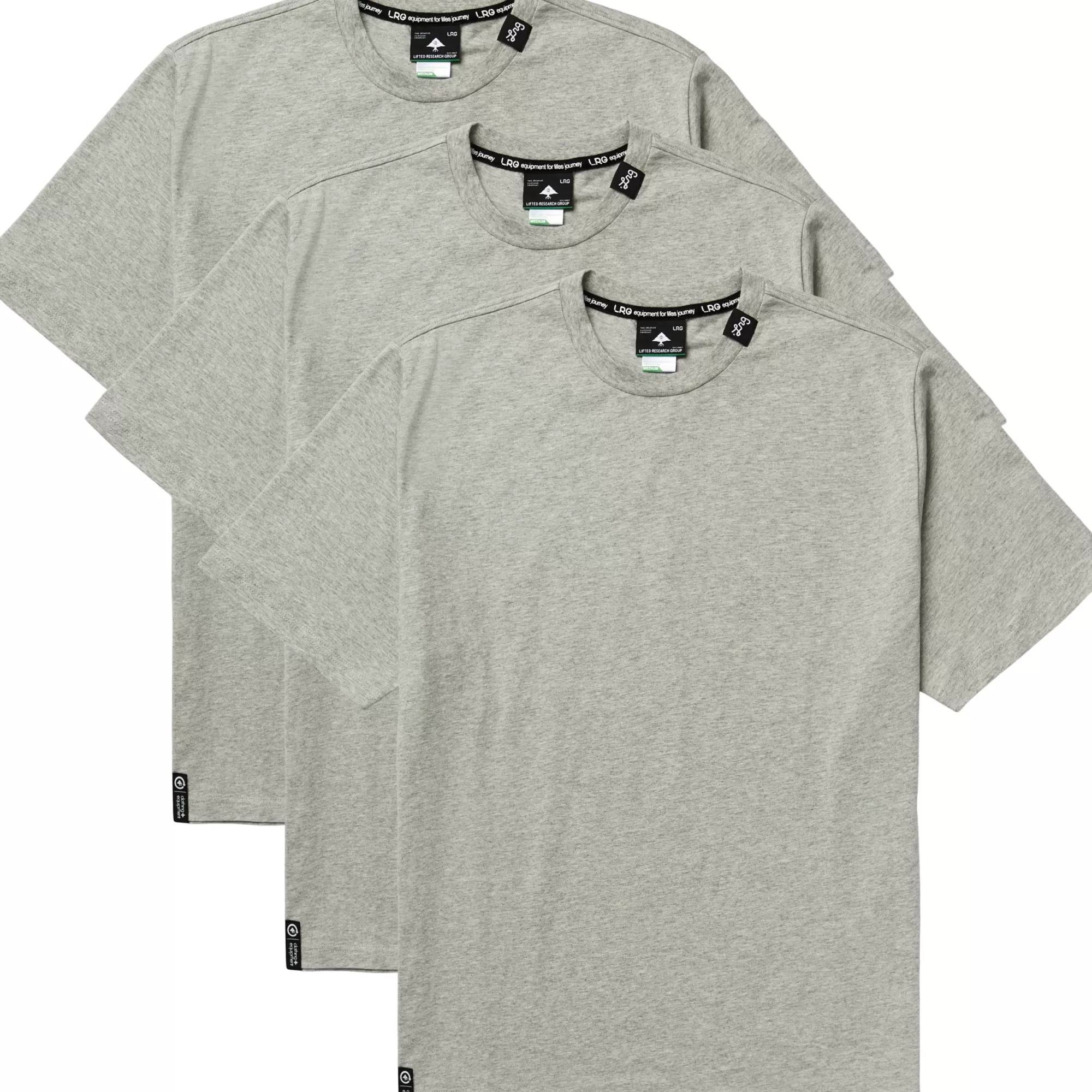 LRG Rooting Deeply Knit Tees 3 Pack>Men Tops