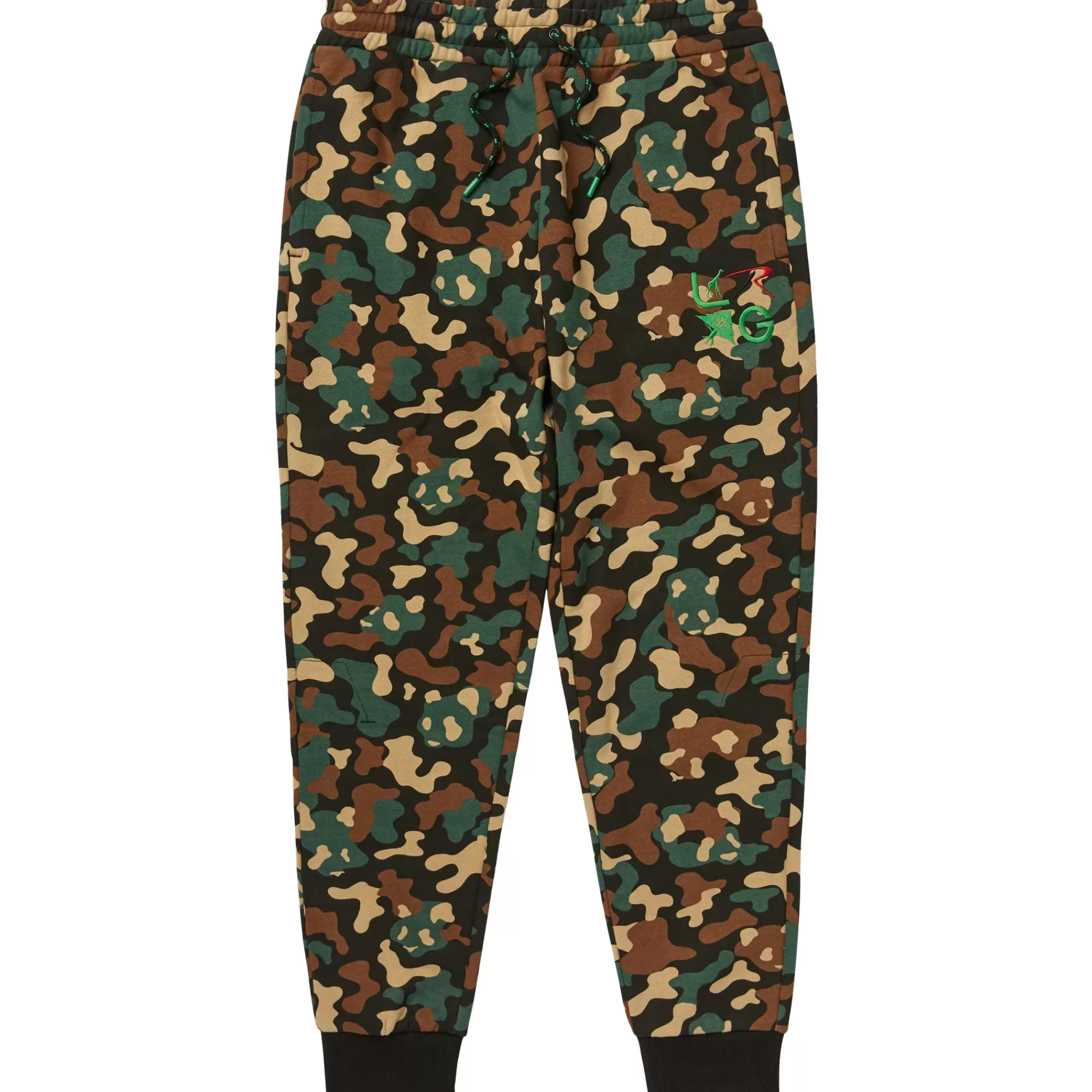 Pants-LRG Rothco Panda Woodland Jogger Sweatpants Camouflage