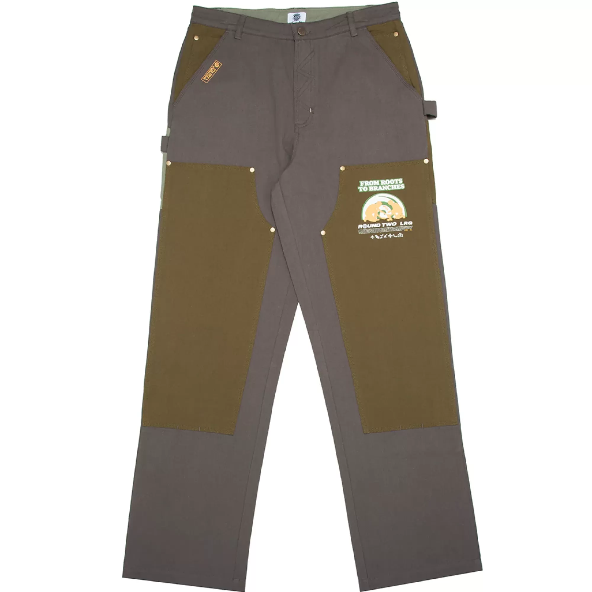 Pants-LRG Round 2 Rugged Desert Eagle Pants Brown