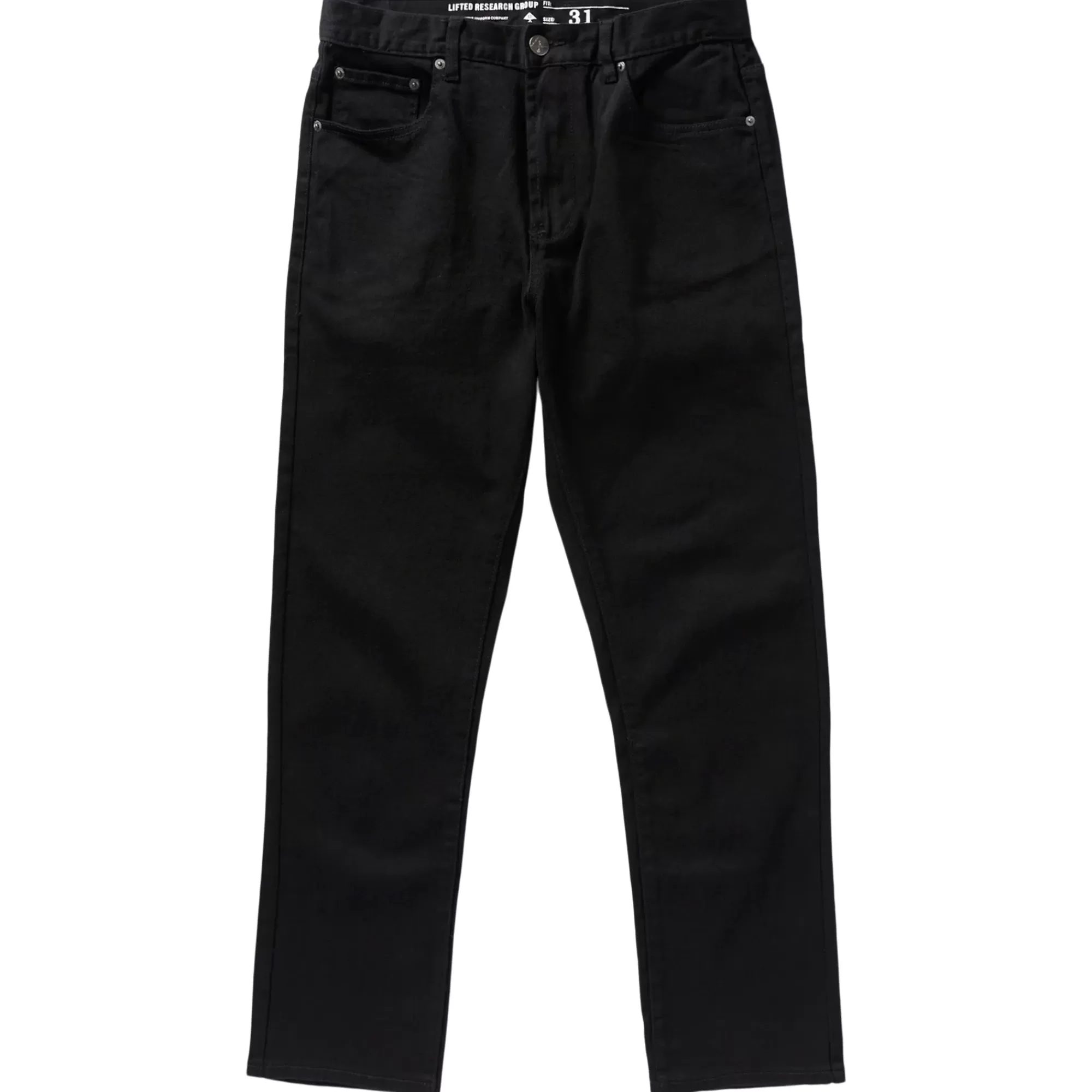 Pants-LRG Slim Straight Twill Pants Black