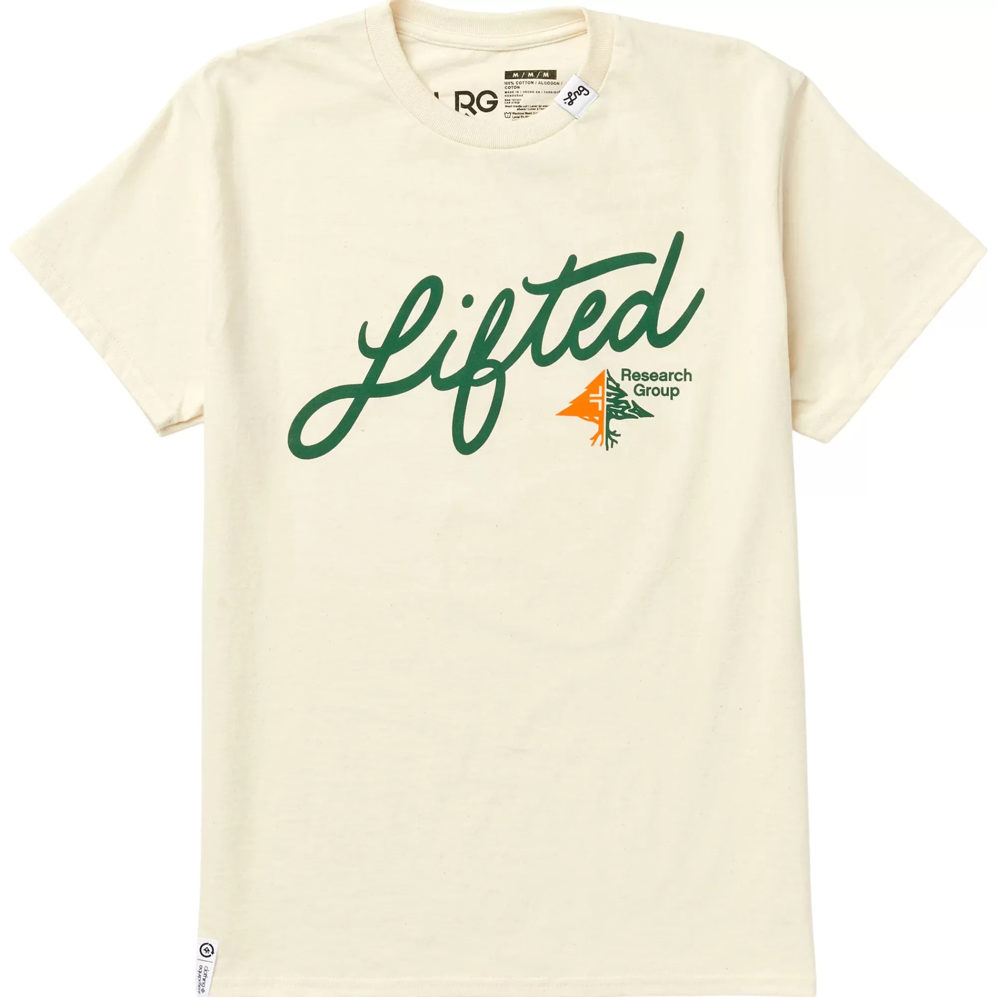 LRG Split Tree Script Tee>Men Tees