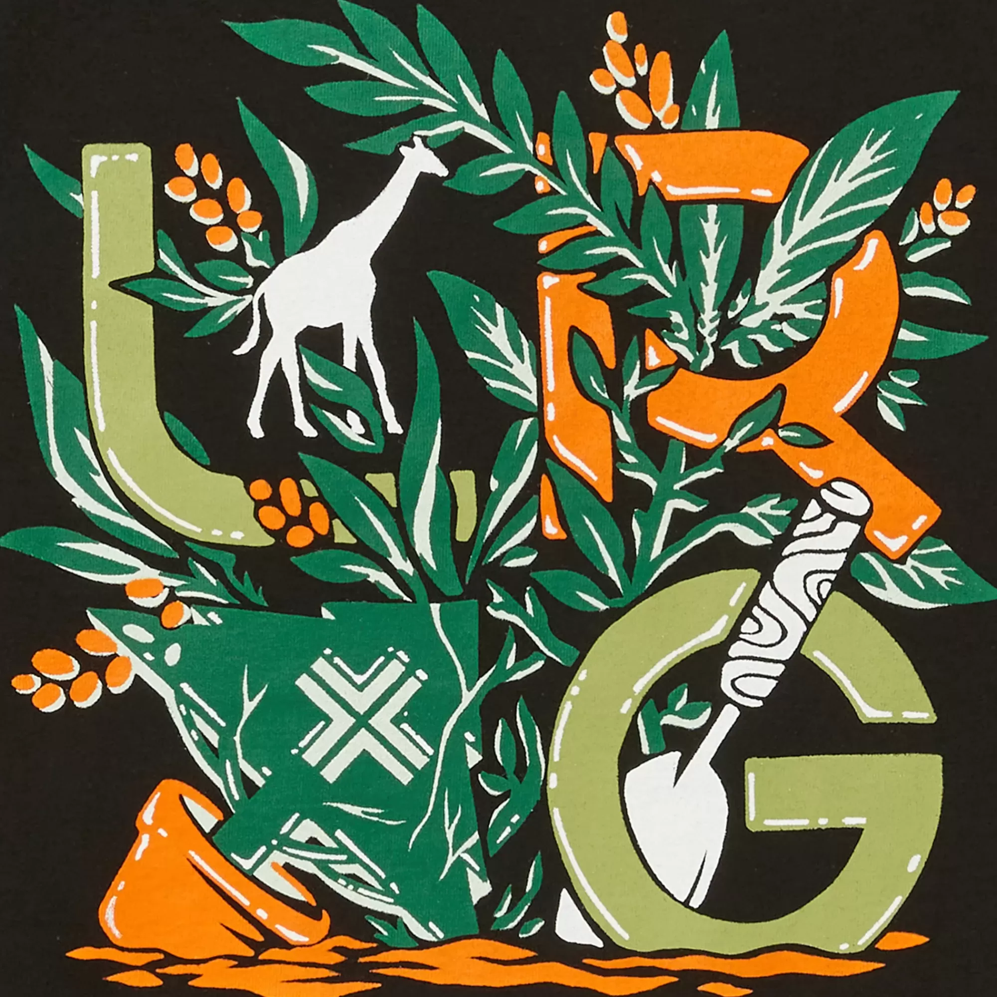 LRG Stacked Soil Tee>Men Tees