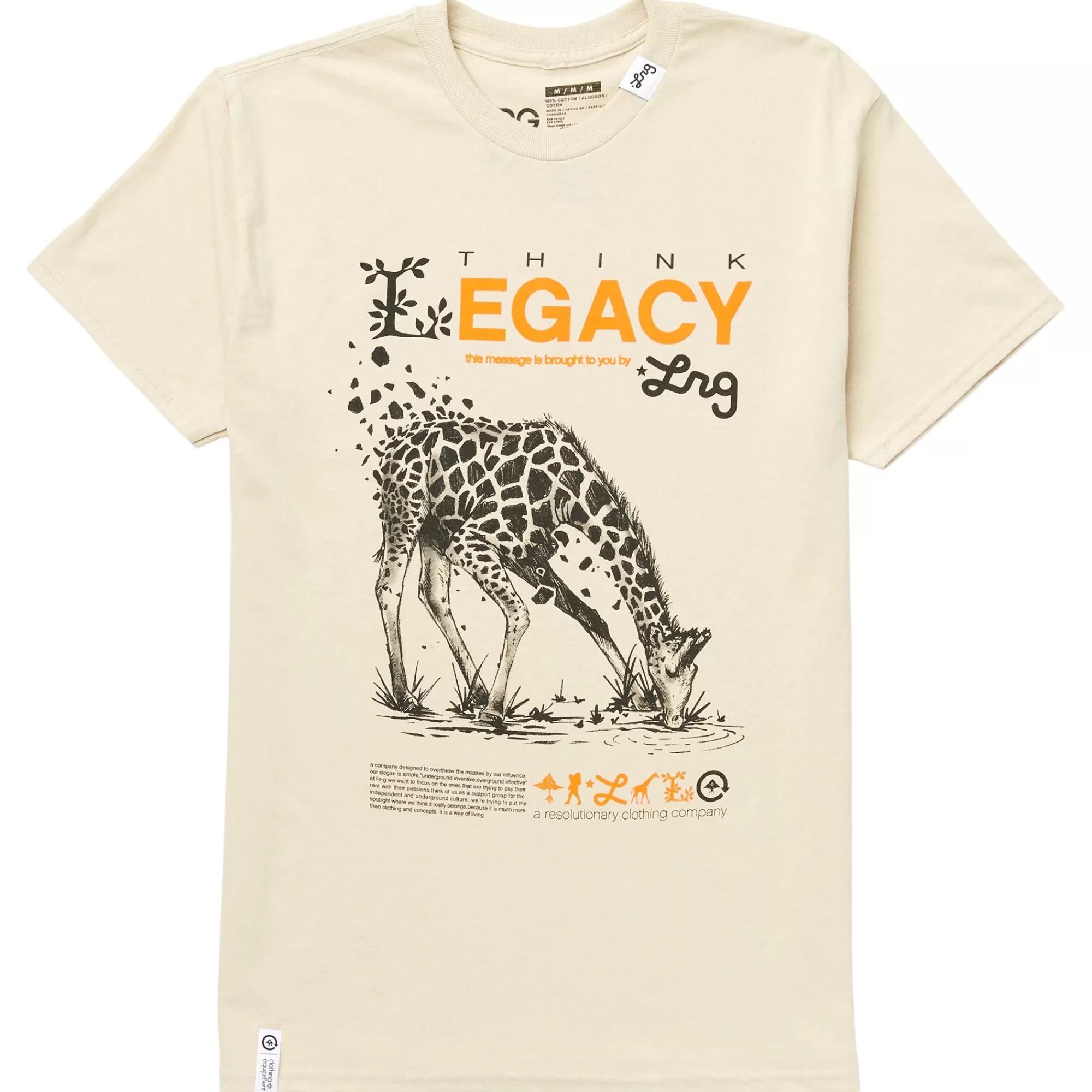 LRG Think Legacy Tee>Men Tees