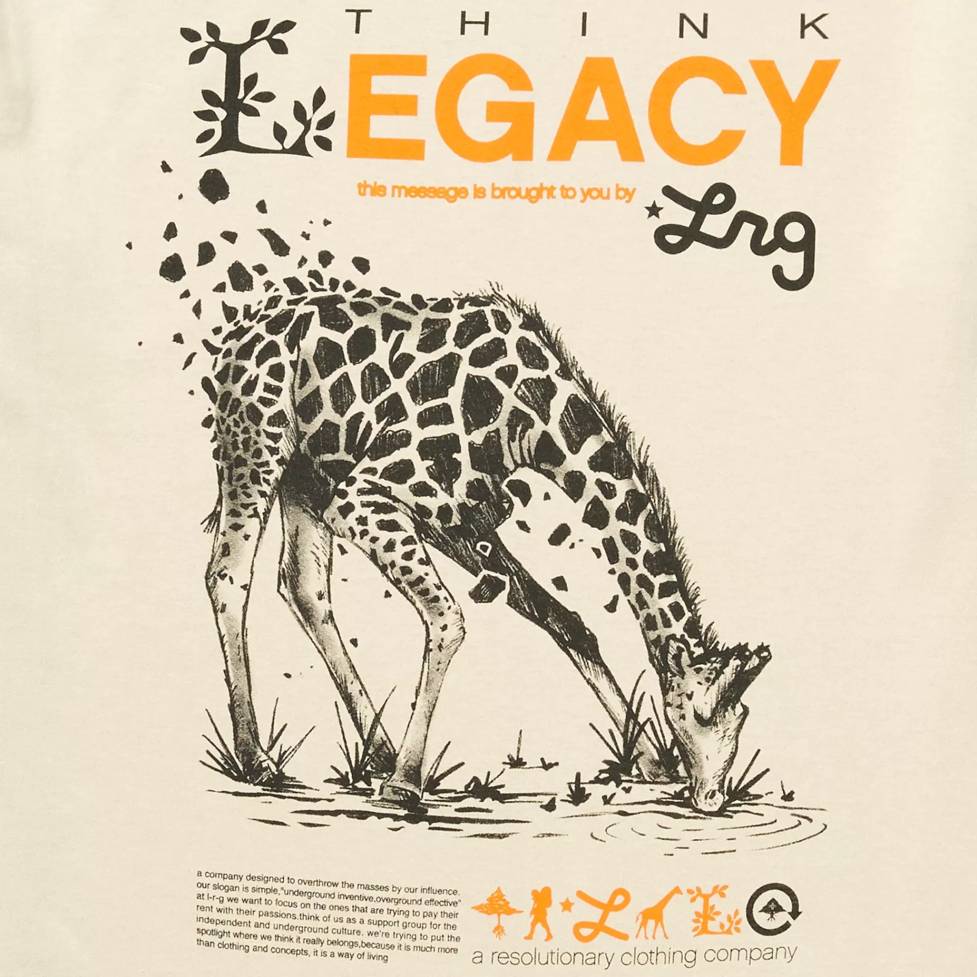 LRG Think Legacy Tee>Men Tees