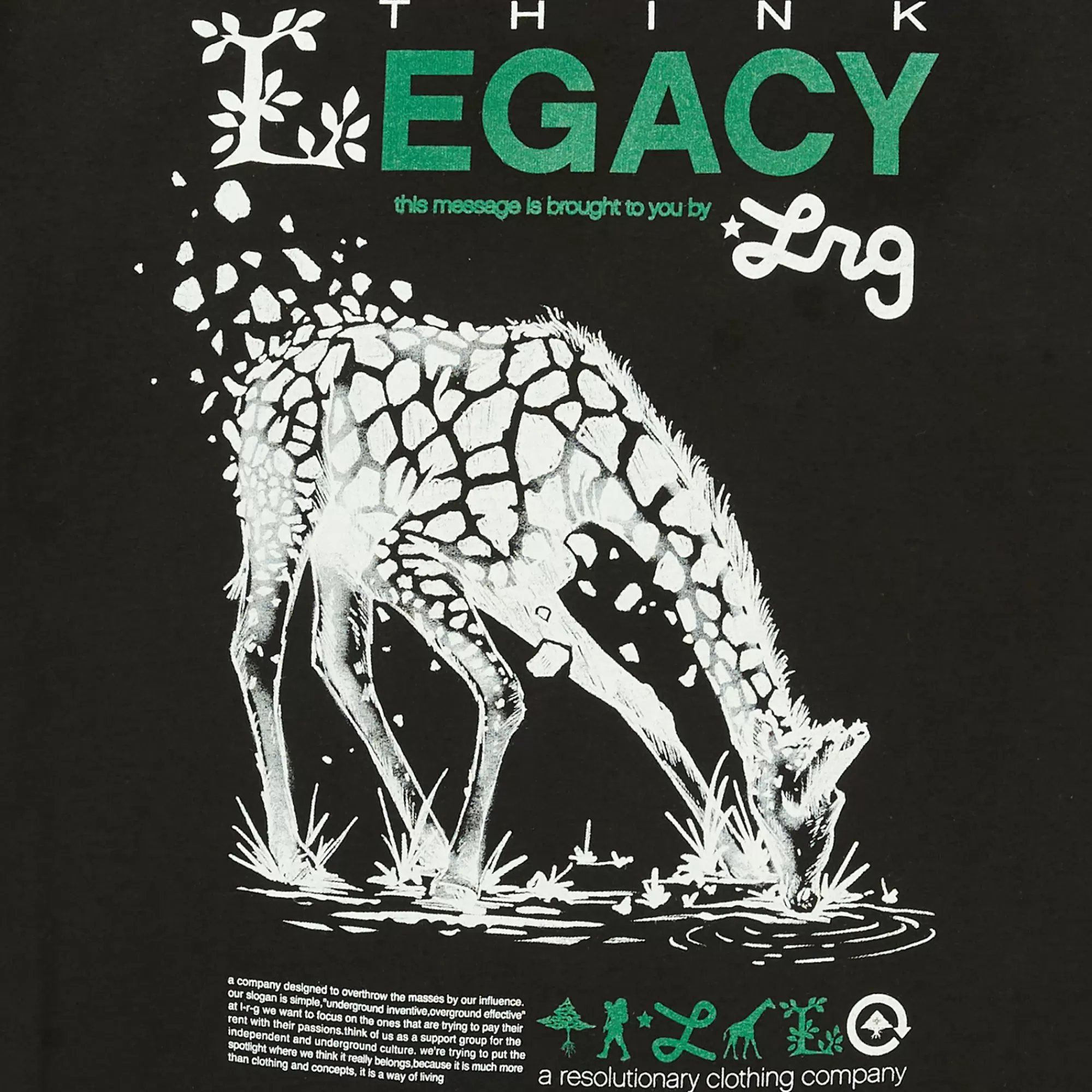 LRG Think Legacy Tee>Men Tees