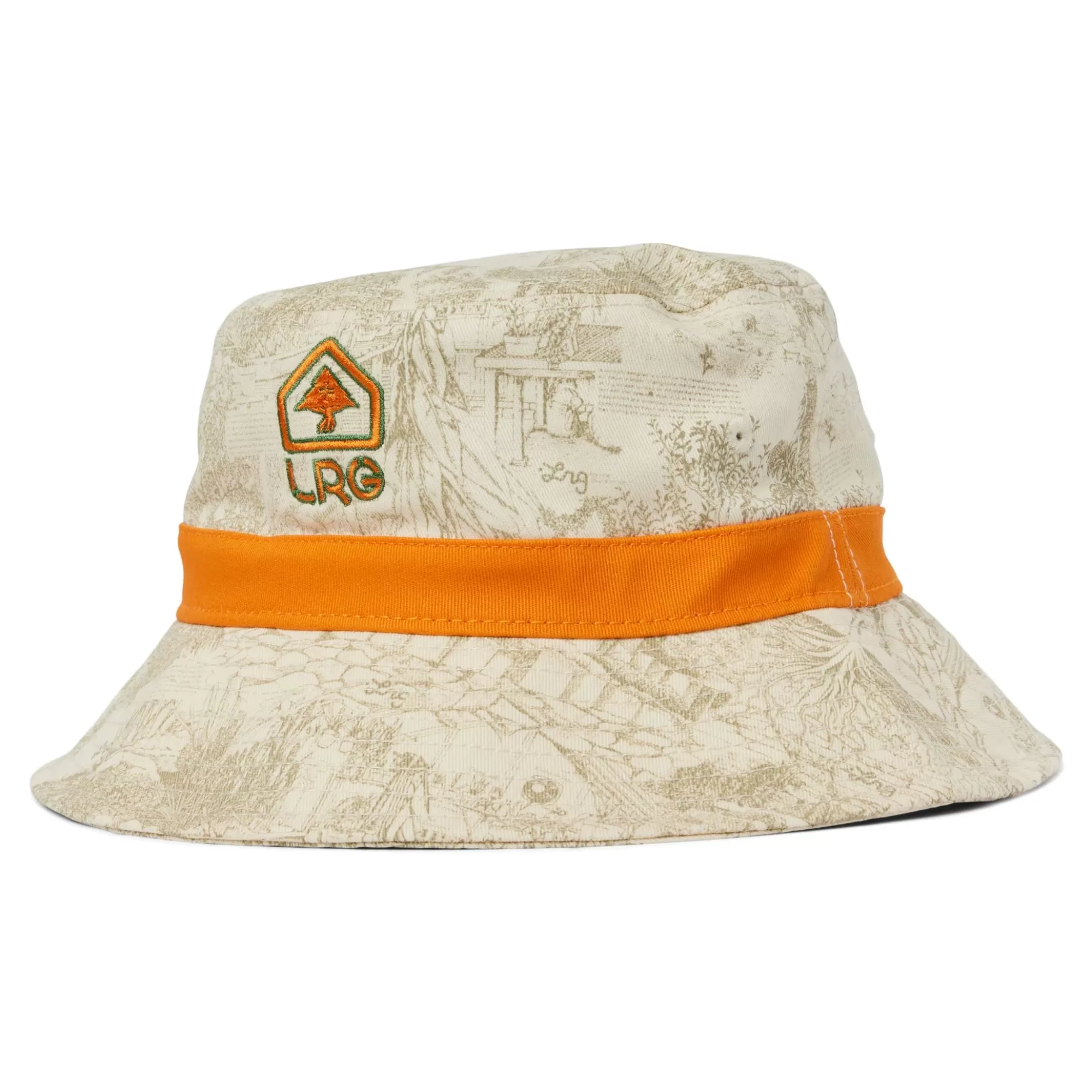 Hats-LRG Toiler Bucket Hat Tan