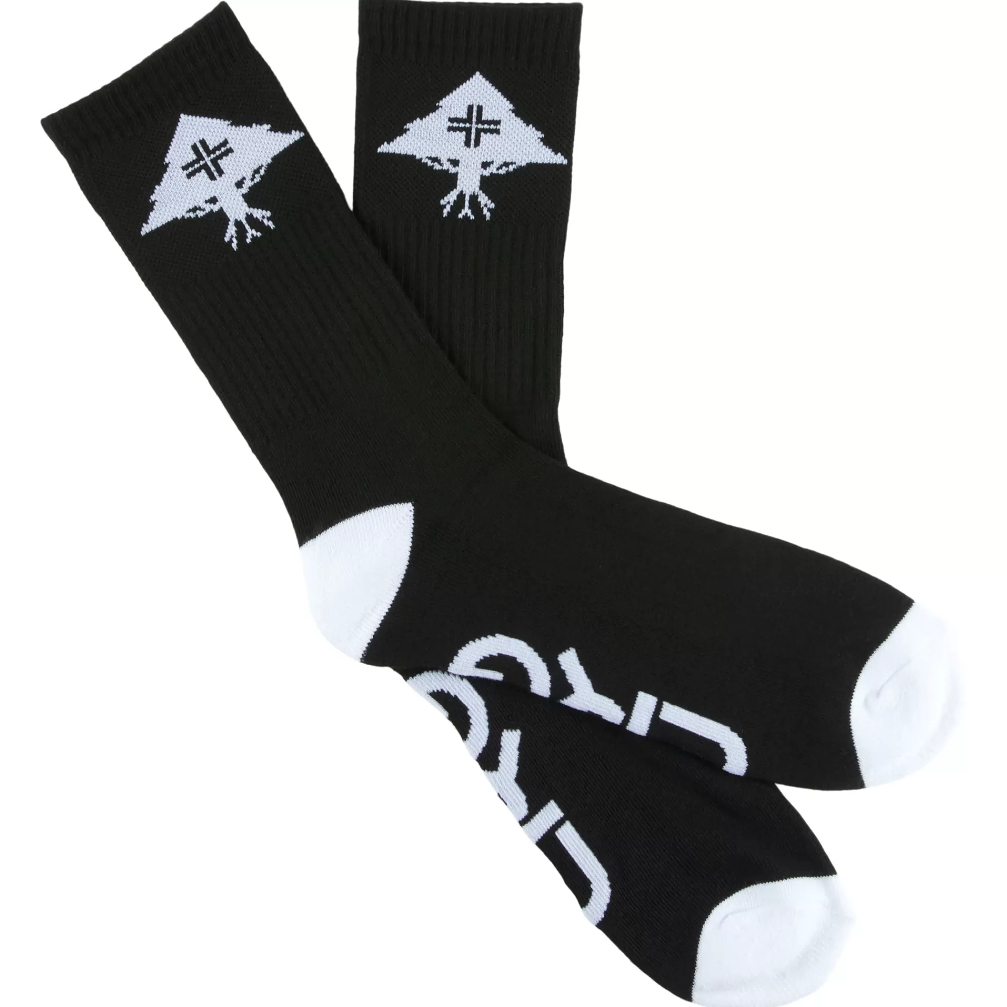 Socks-LRG Tree Crew Socks Black