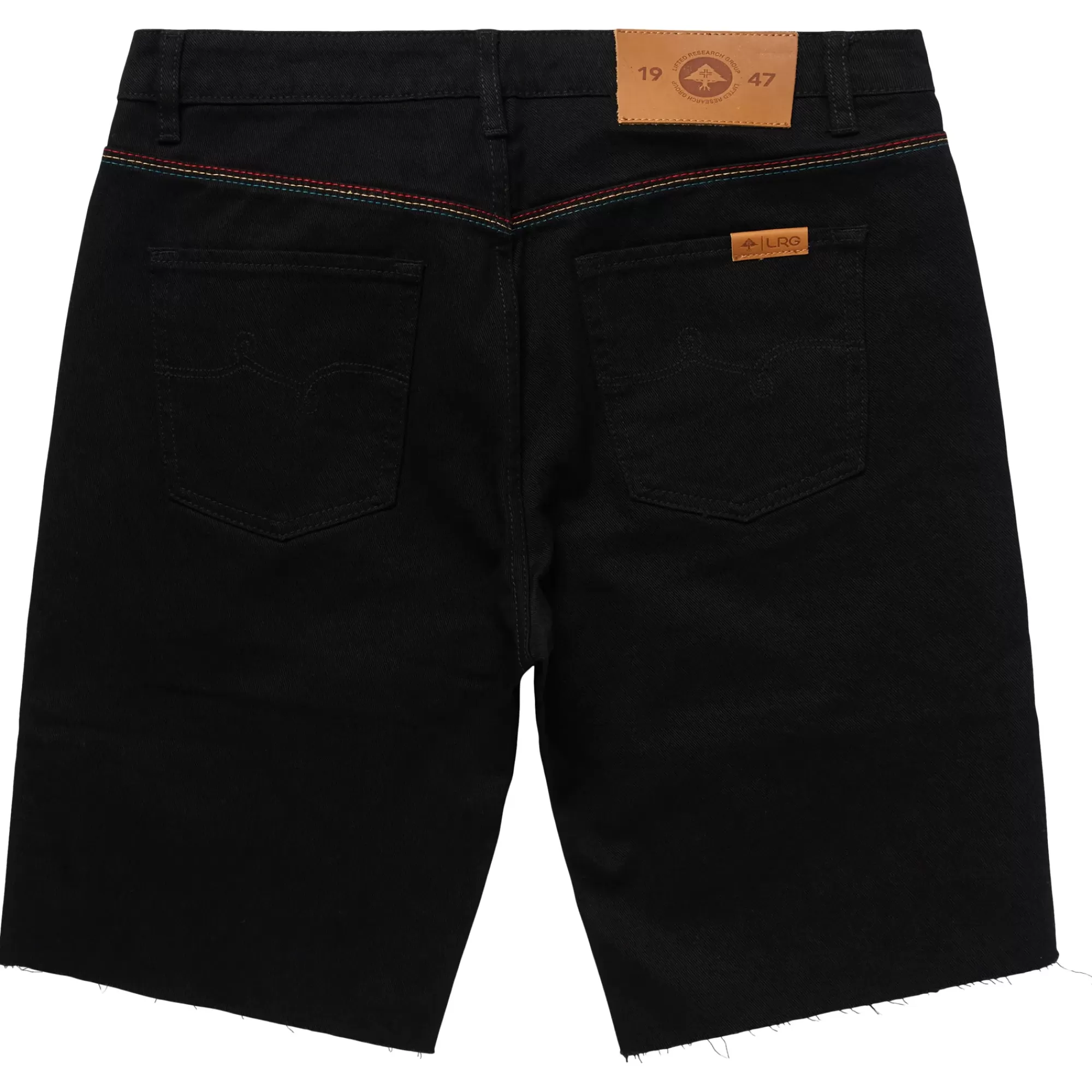 Shorts-LRG Tropic Roots Denim Shorts Black