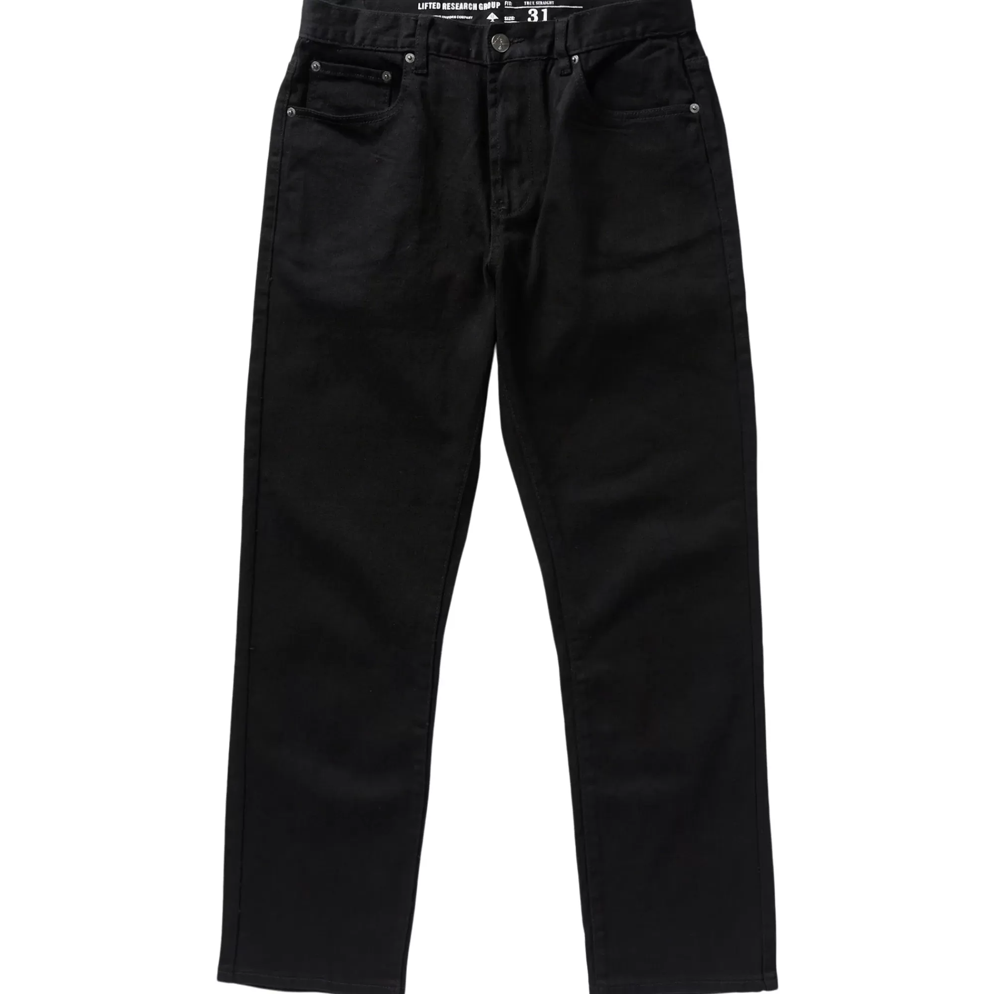 Pants-LRG True Straight Denim Jeans True Black